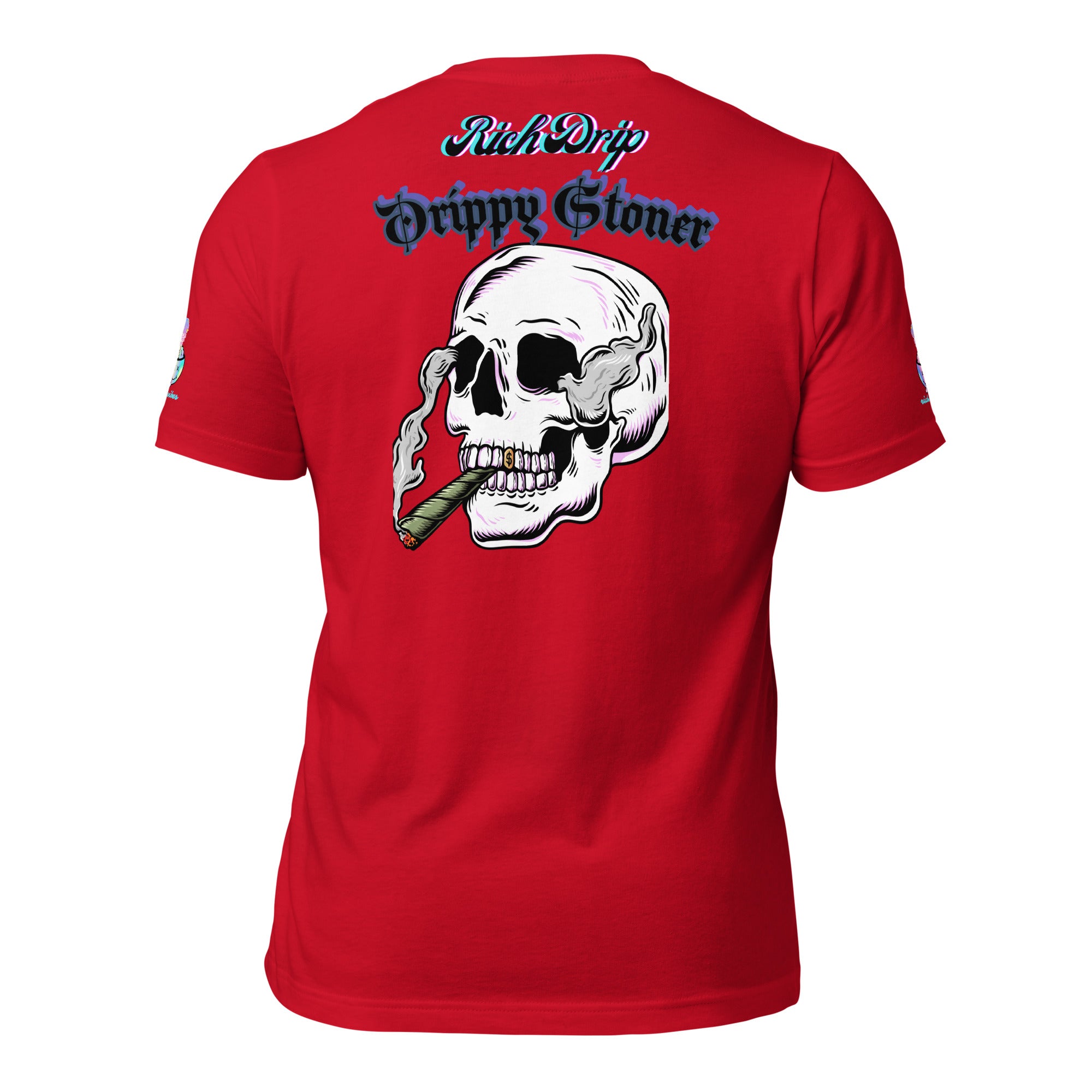 Rich Drip Drippy Stoner Back 2.0 - Unisex t-shirt Black