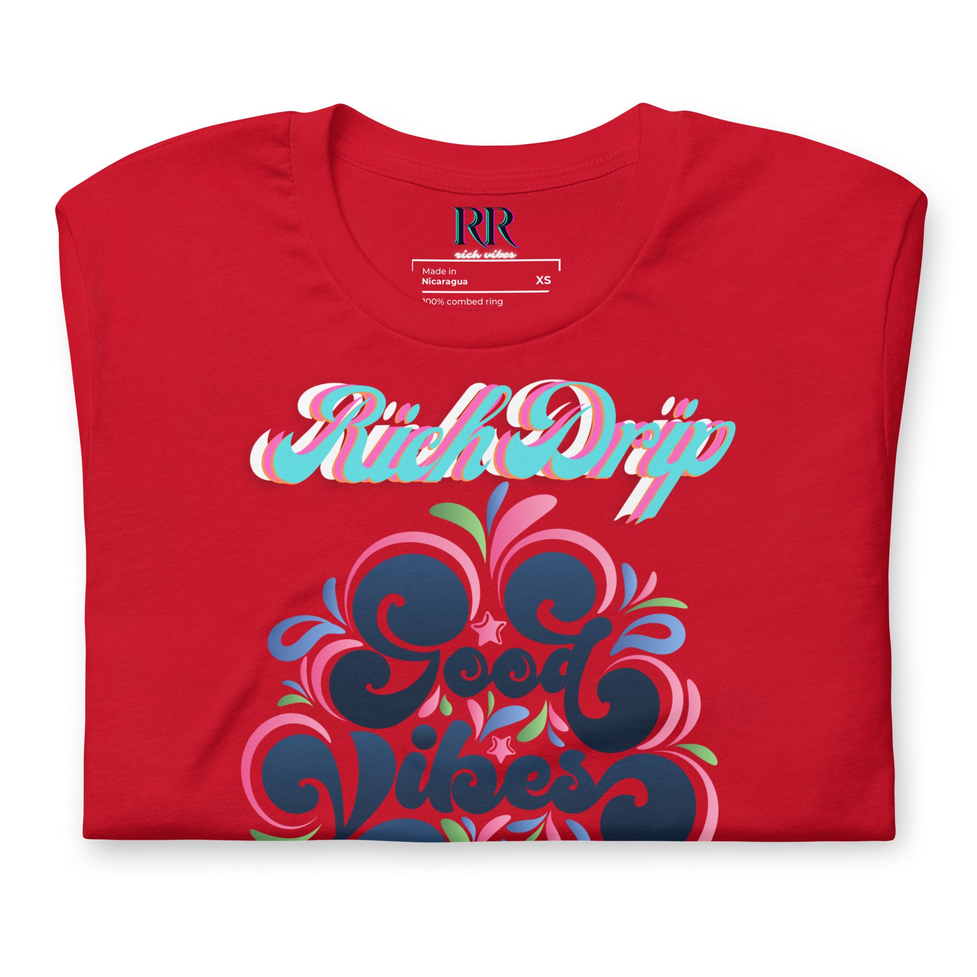 Rich Drip Good Vibes Only Blurple - Unisex t-shirt