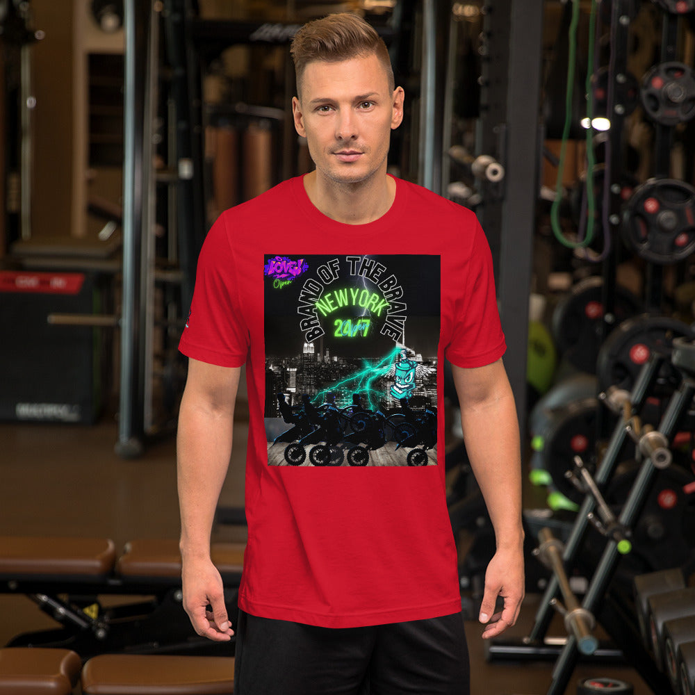 Rich Drip Brand Of The Brave NYC 24/7 - Unisex t-shirt