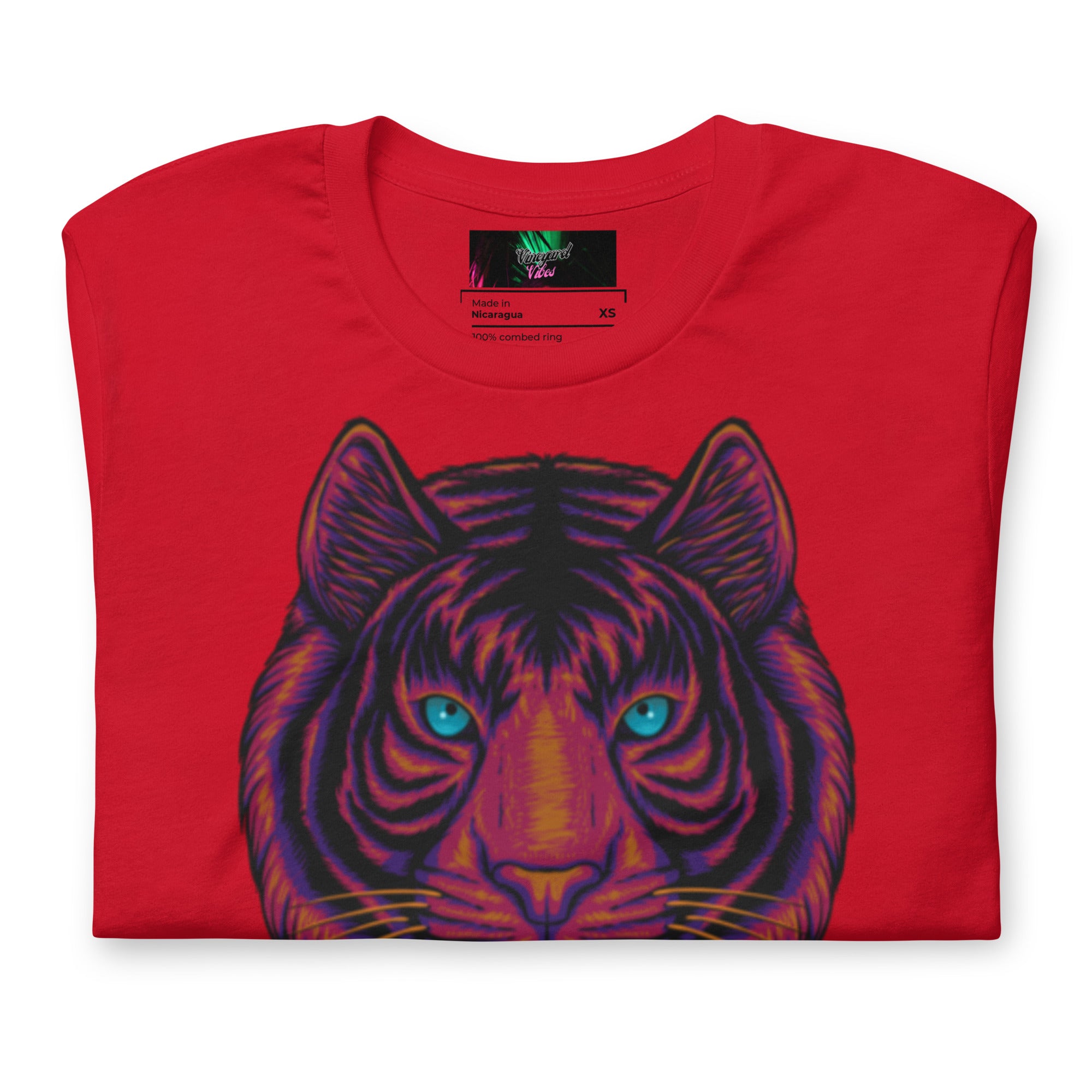 Vineyard Vibes Brand Of The Brave Pink Tiger - Unisex t-shirt