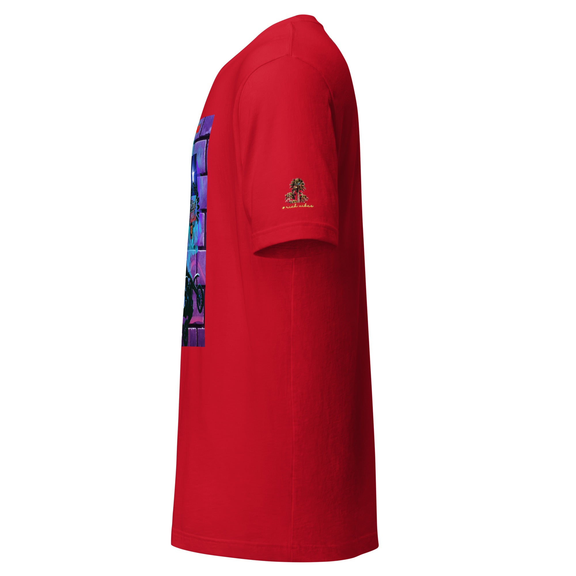 Rich Vibes Purple Brick Volt Bike Life 1.0 - Unisex t-shirt