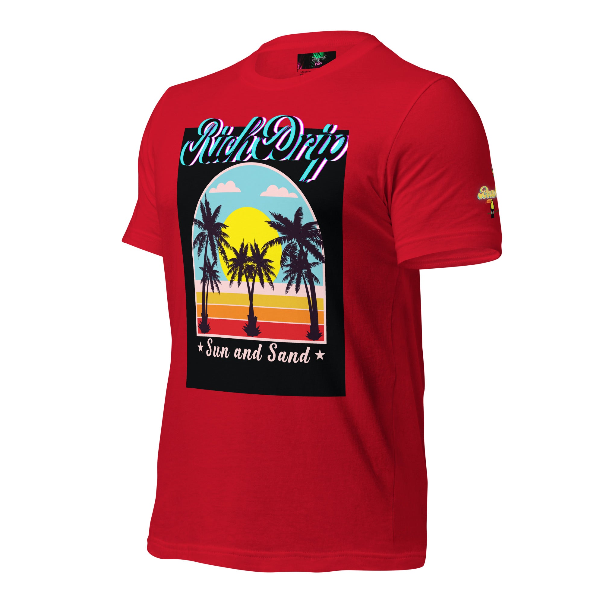 Rich Drip RR Golden Beach Sun and Sand - Unisex t-shirt