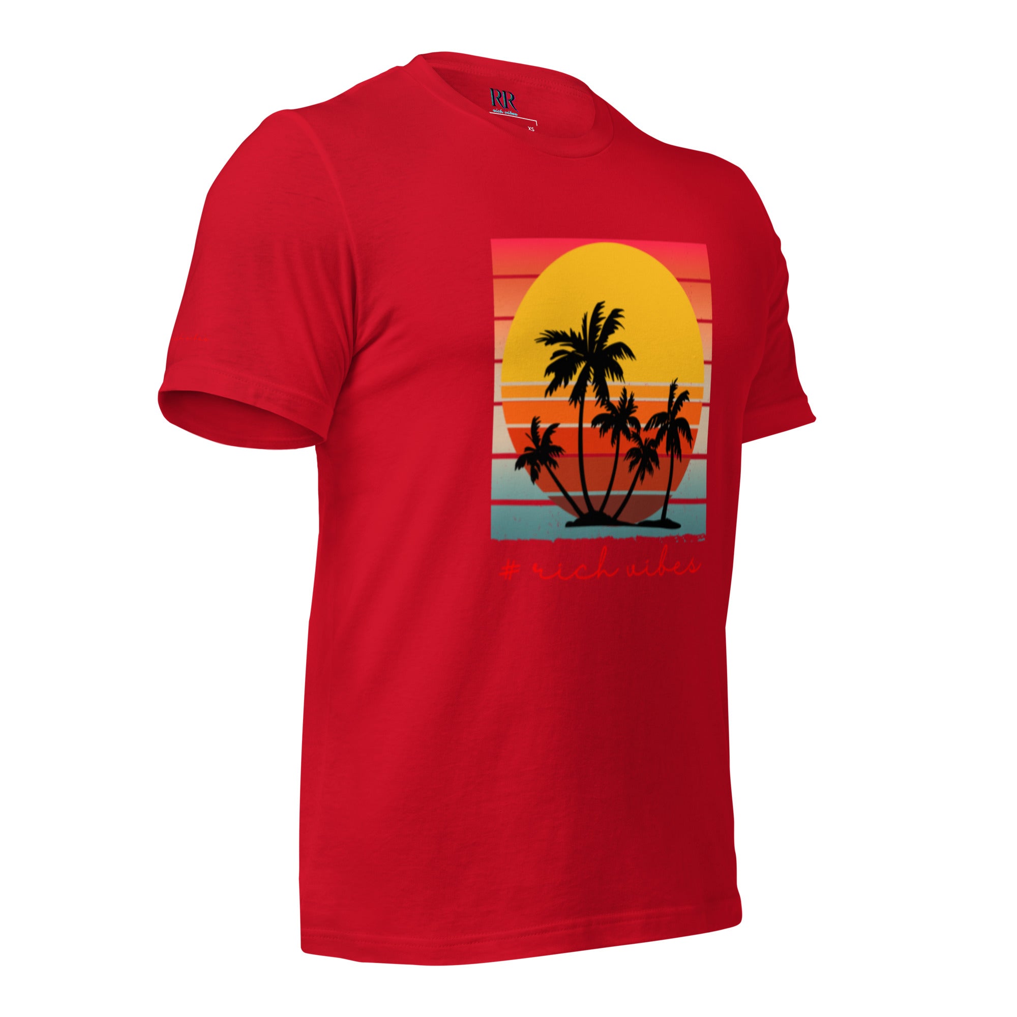 RV5 Sunset Squared Circle - Unisex Staple T-Shirt | Bella + Canvas 3001