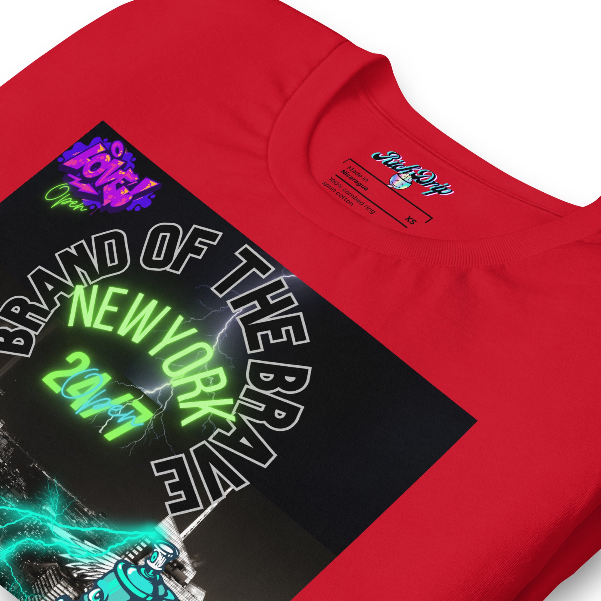 Rich Drip Brand Of The Brave NYC 24/7 - Unisex t-shirt