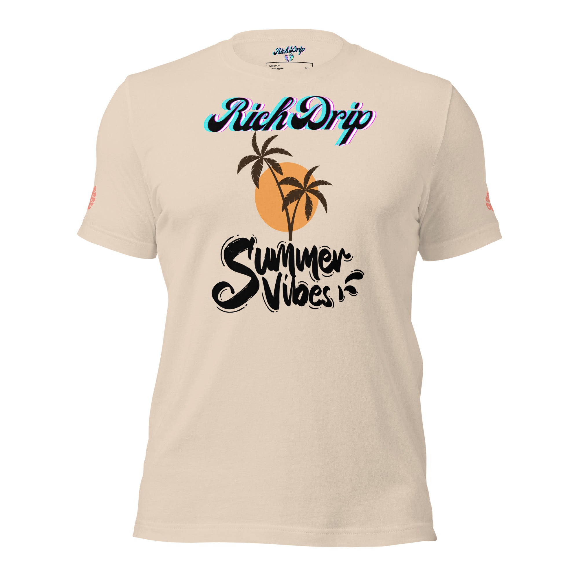 Rich Drip Summer Vibes Logo "Enjoy Every Moment" - Unisex t-shirt