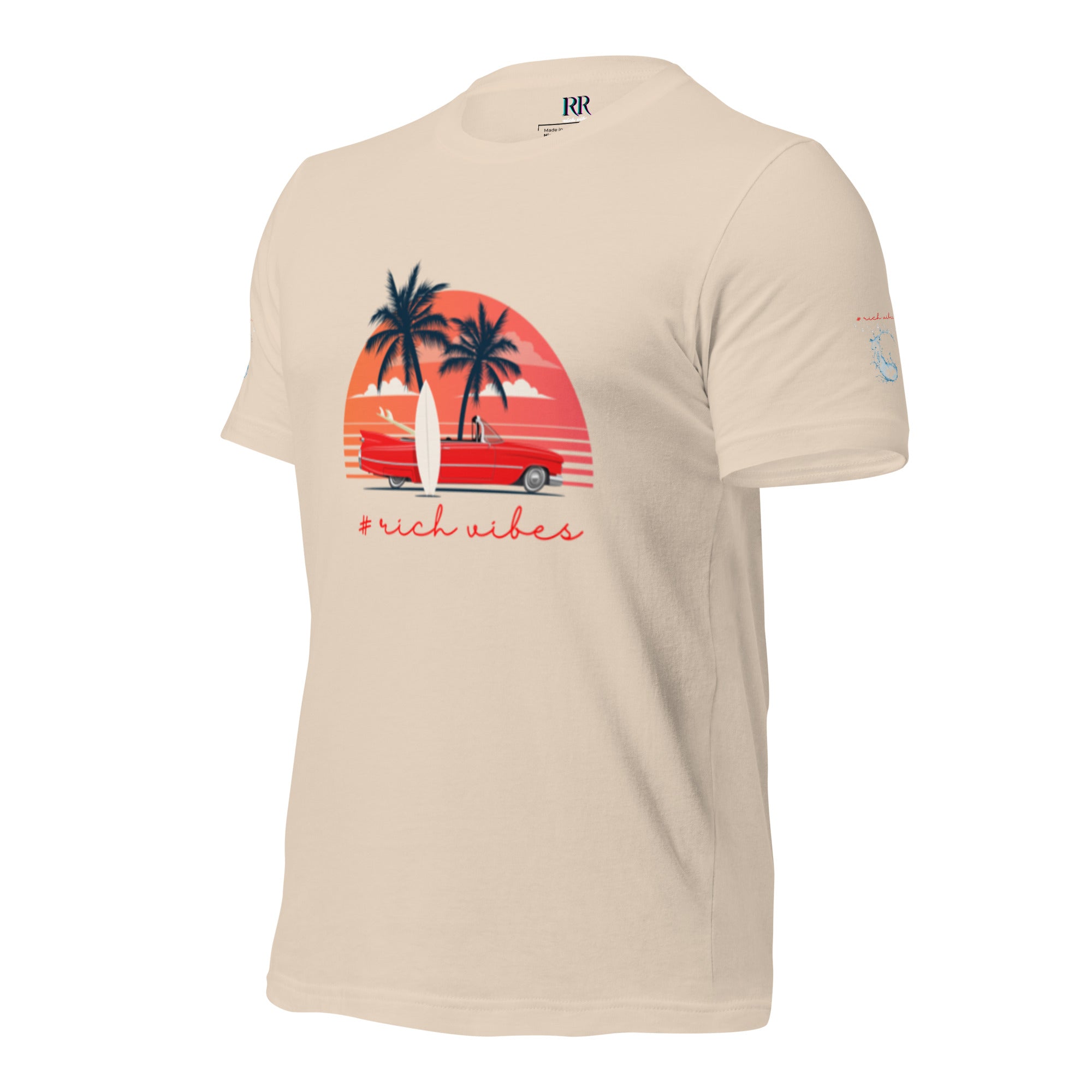 RV5 RR Surfs Up Sunset Classic Pastel - Unisex t-shirt