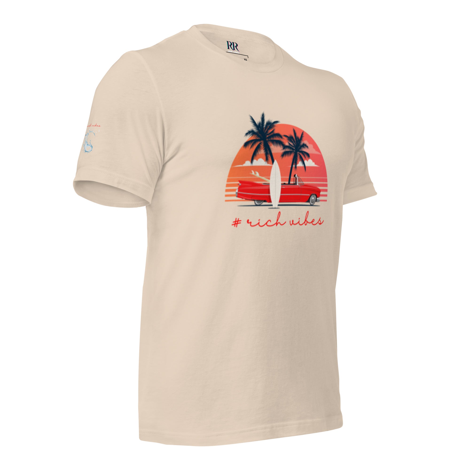 RV5 RR Surfs Up Sunset Classic Pastel - Unisex t-shirt