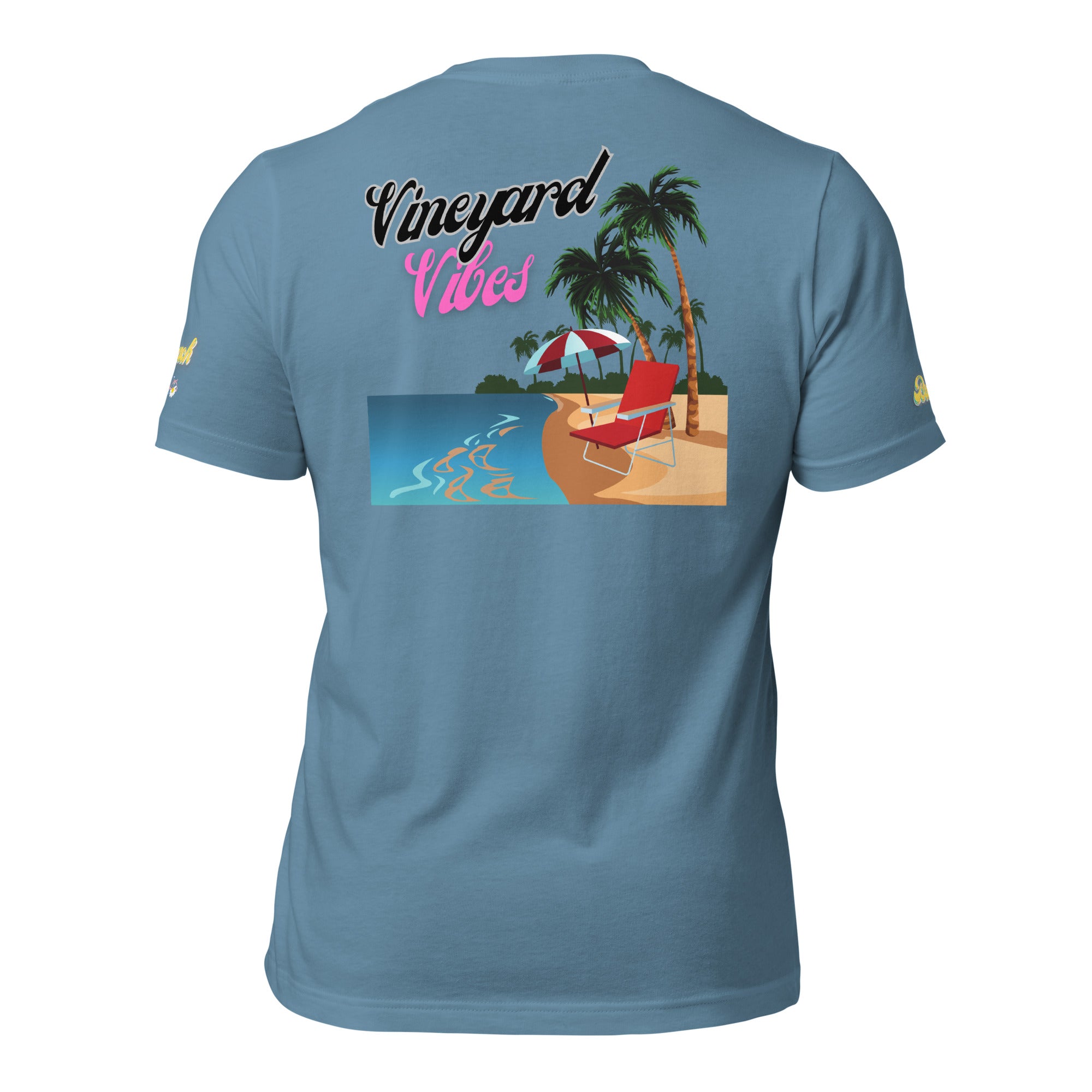 Vineyard Vibes Golden Beach Sun and Sand - Pastel Unisex t-shirt