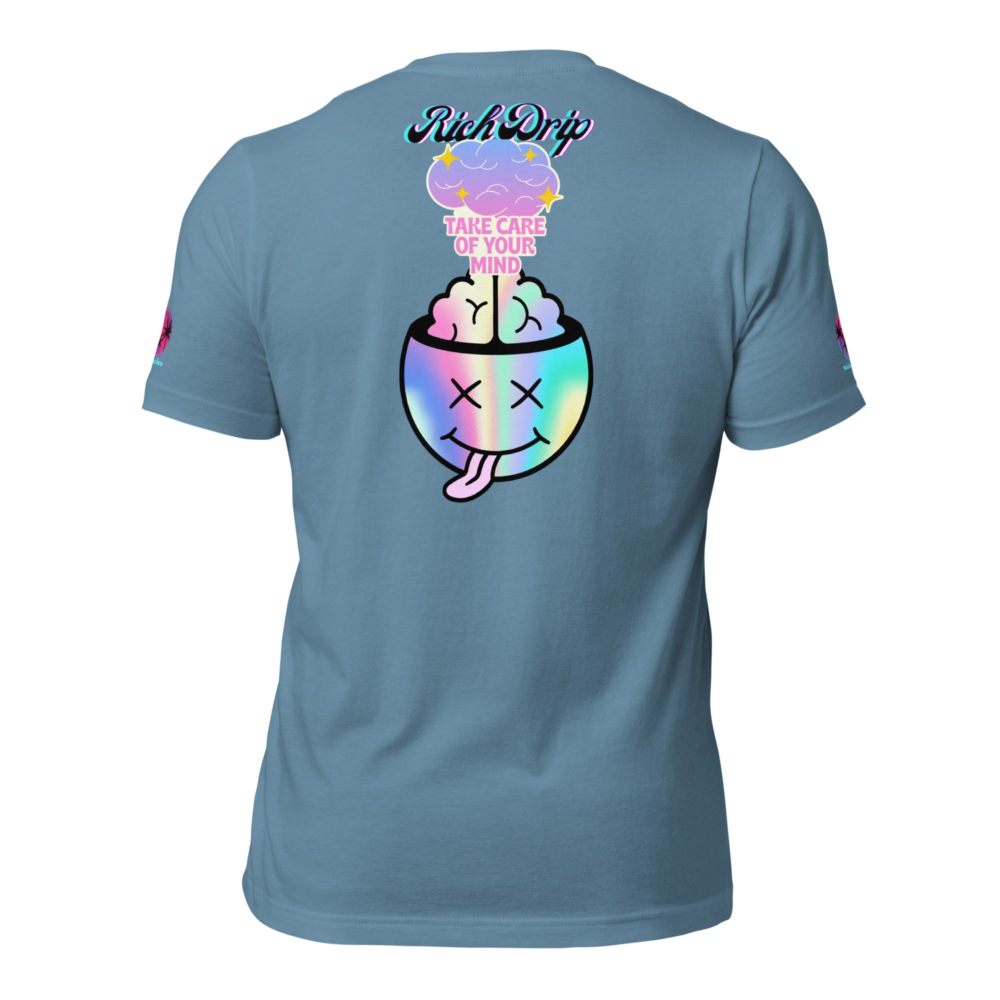 Rich Drip Drippy Metal Skull 2.0 - Unisex t-shirt