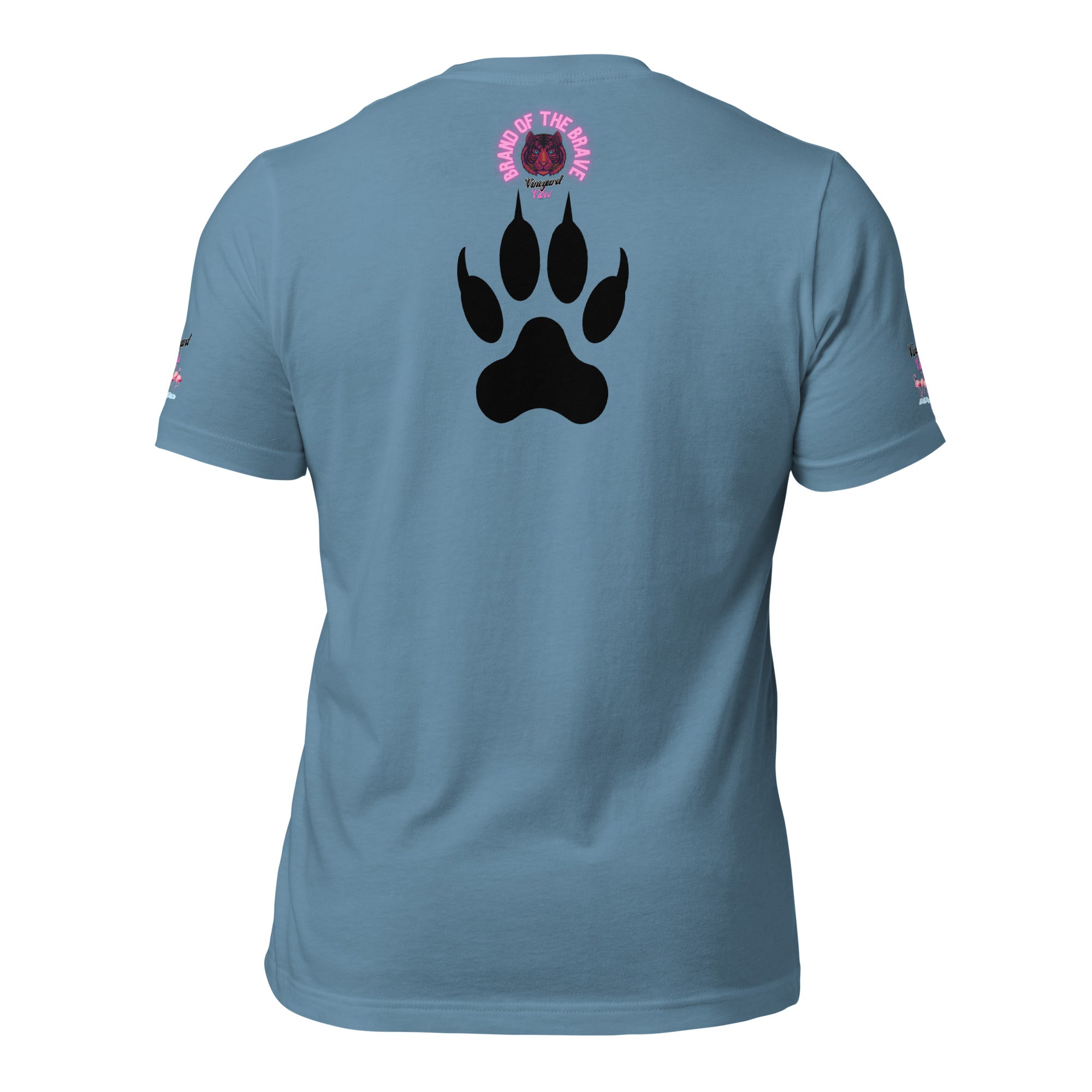 Vineyard Vibes Brand Of The Brave Pink Tiger - Unisex t-shirt
