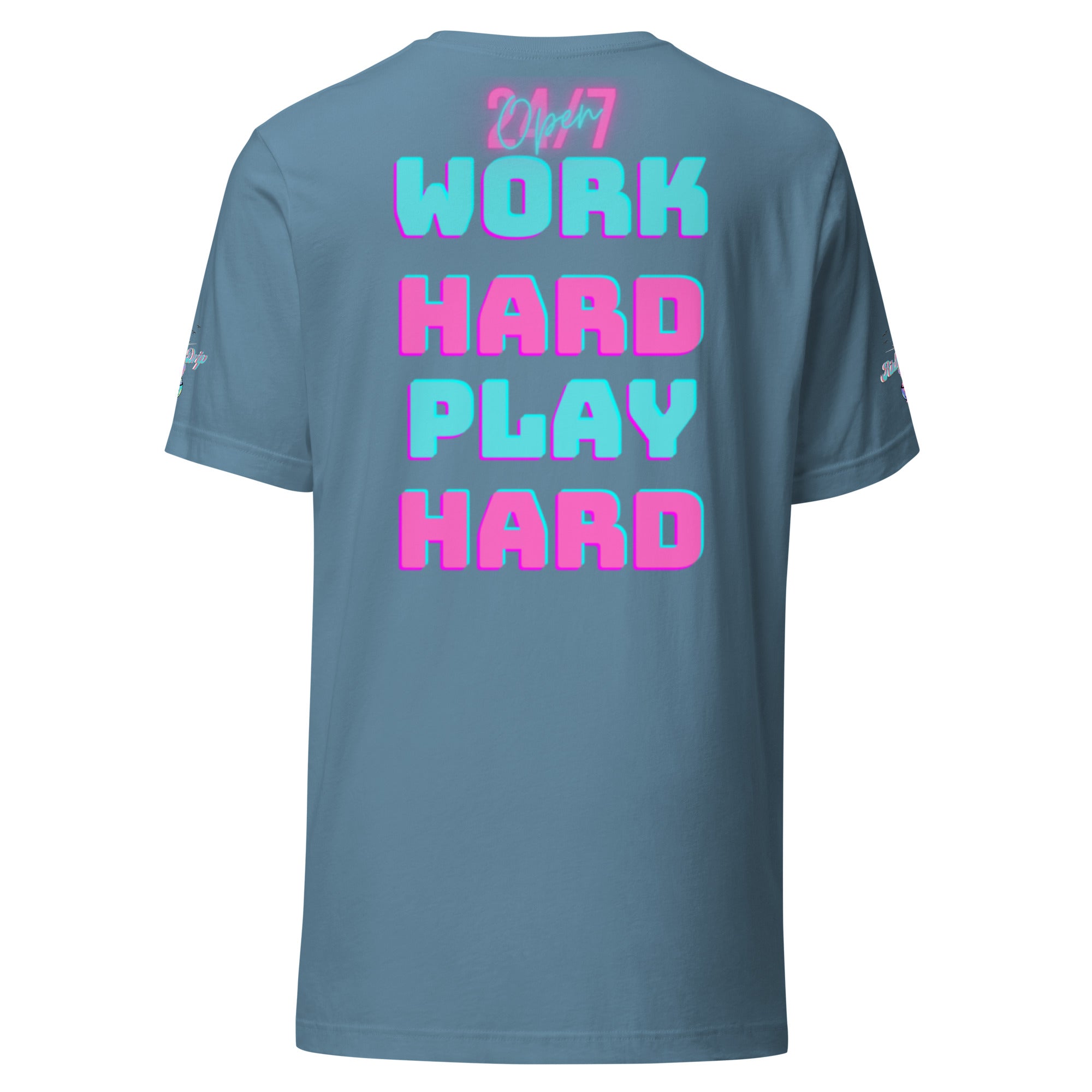Rich Drip Rich Land Trillionaire Work Hard Play Hard 24/7 - Unisex t-shirt