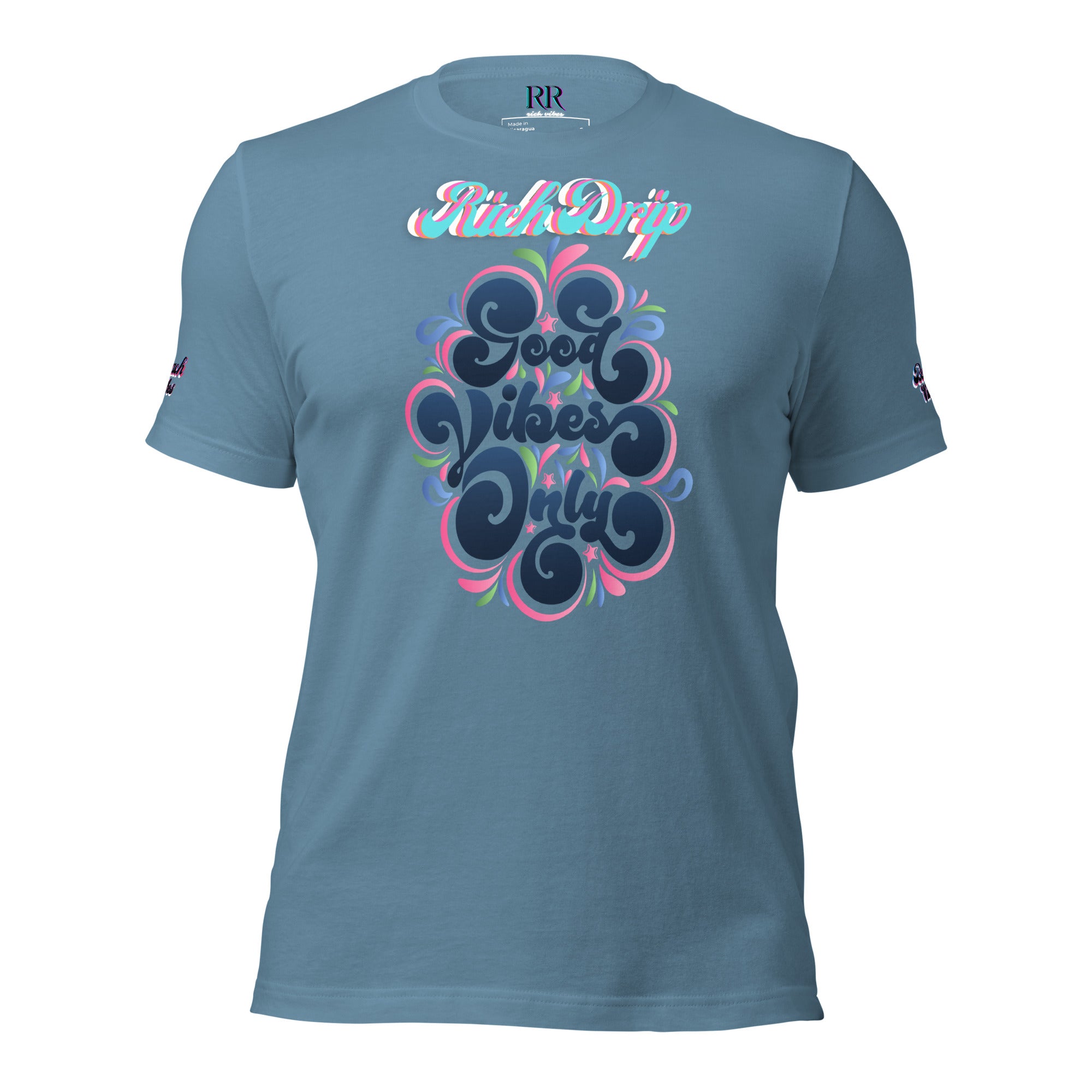 Rich Drip Good Vibes Only Blurple - Unisex t-shirt