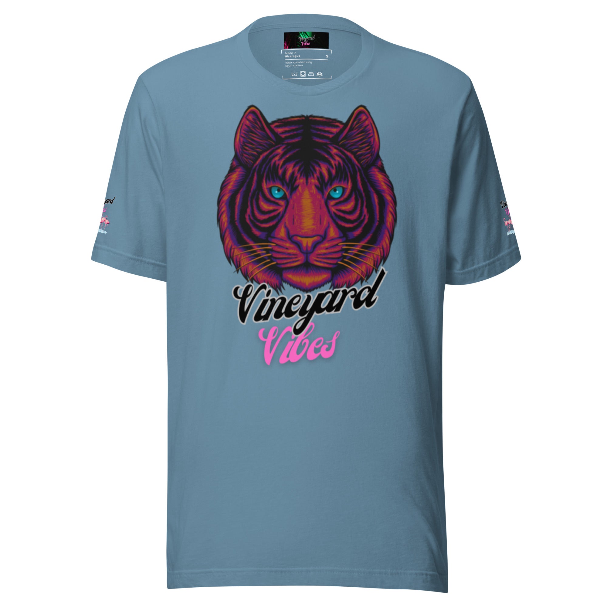 Vineyard Vibes Brand Of The Brave Pink Tiger - Unisex t-shirt