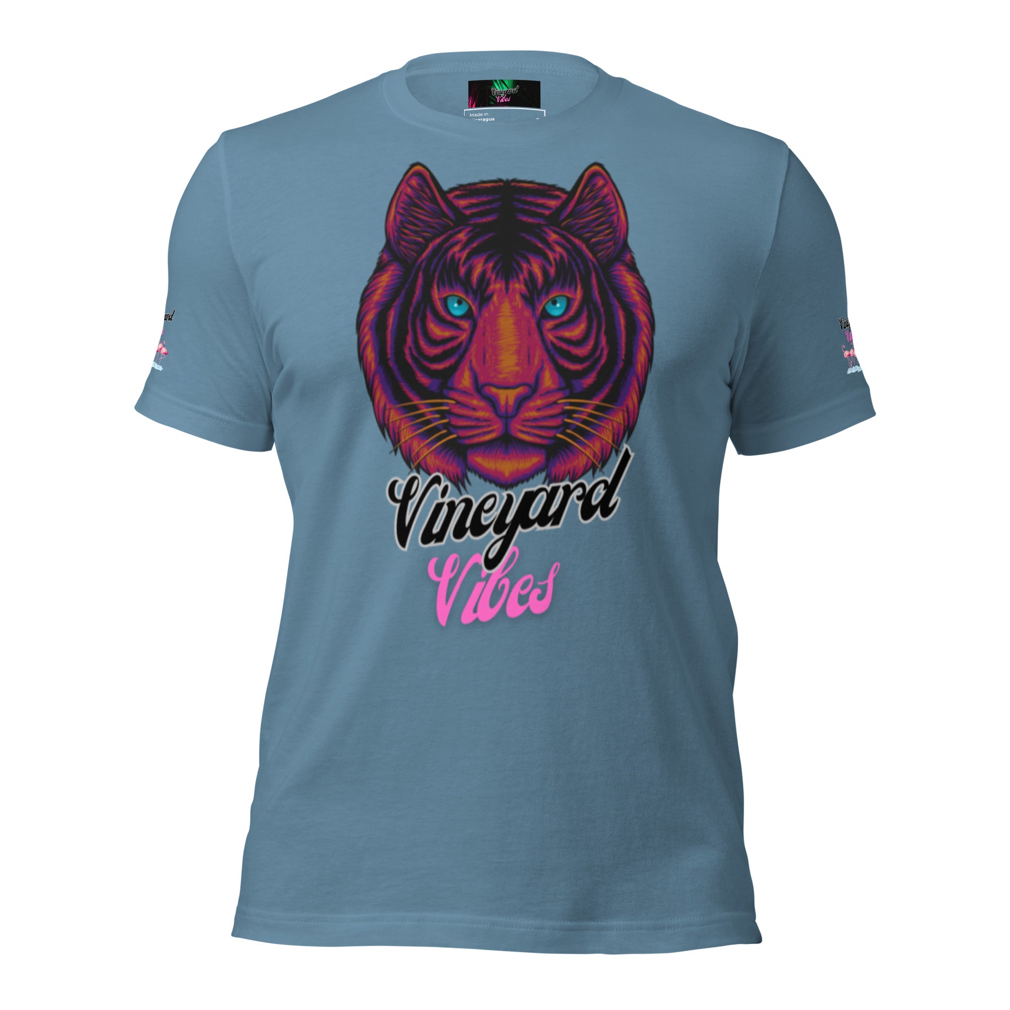 Vineyard Vibes Brand Of The Brave Pink Tiger - Unisex t-shirt