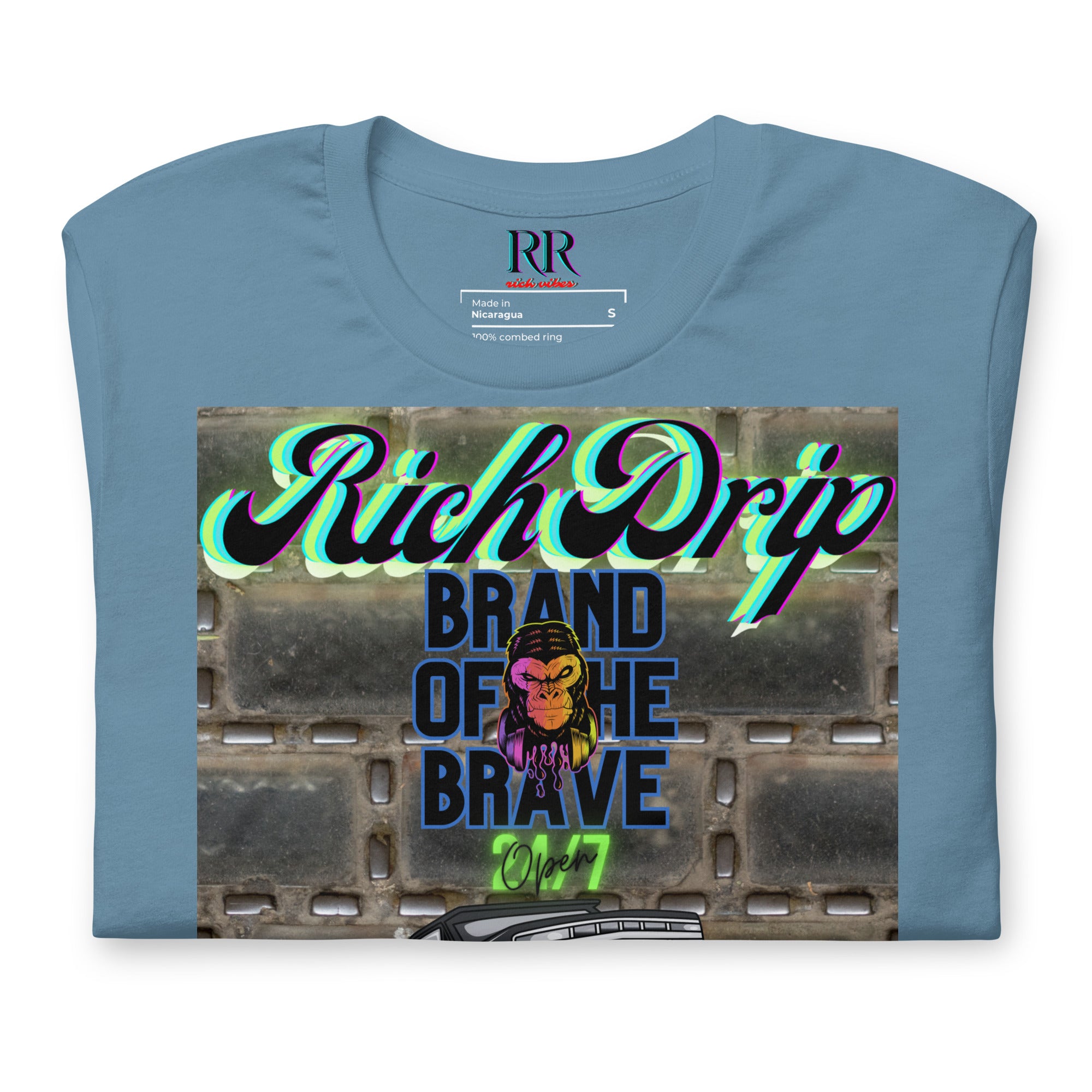 Rich Drip RV Brand Of The Brave 24/7 Monster Truck - Unisex t-shirt