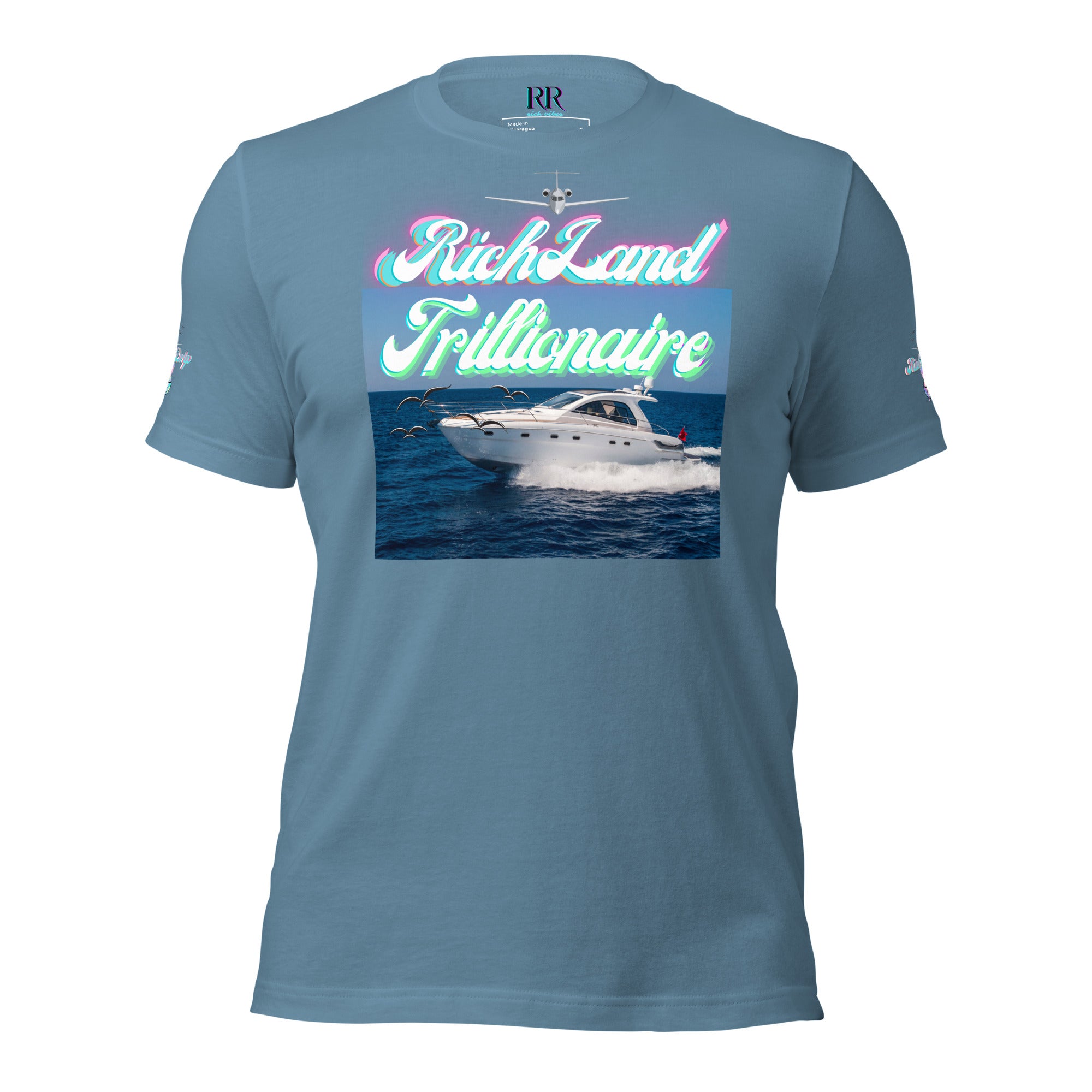 Rich Drip Rich Land Trillionaire Work Hard Play Hard 24/7 - Unisex t-shirt