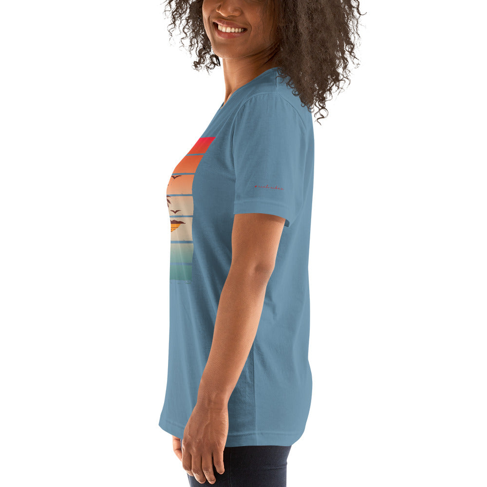 Rich Vibes Vitamin Sea - Unisex Staple T-Shirt | Bella + Canvas 3001 Pastel