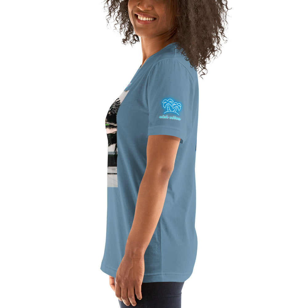 RV Rich Drip Brand Of The Brave Windy Palms White Motor Sport Pastel - Unisex t-shirt