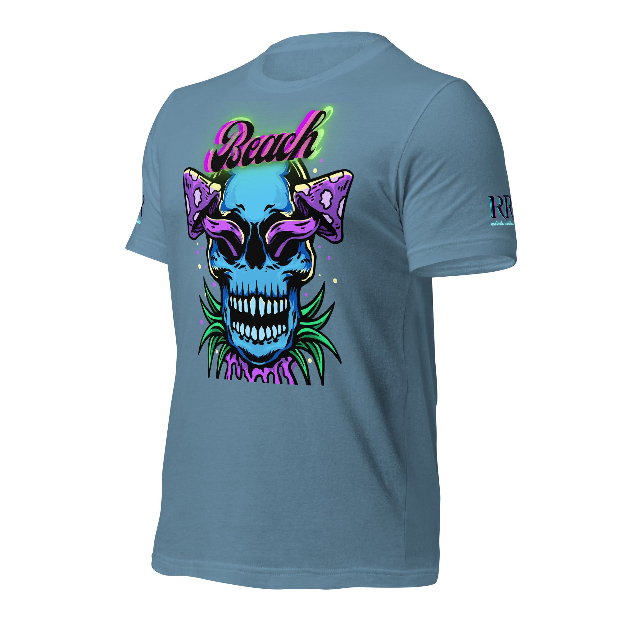 Brand Of The Brave Purple Shroom Skull Vibes - Unisex t-shirt