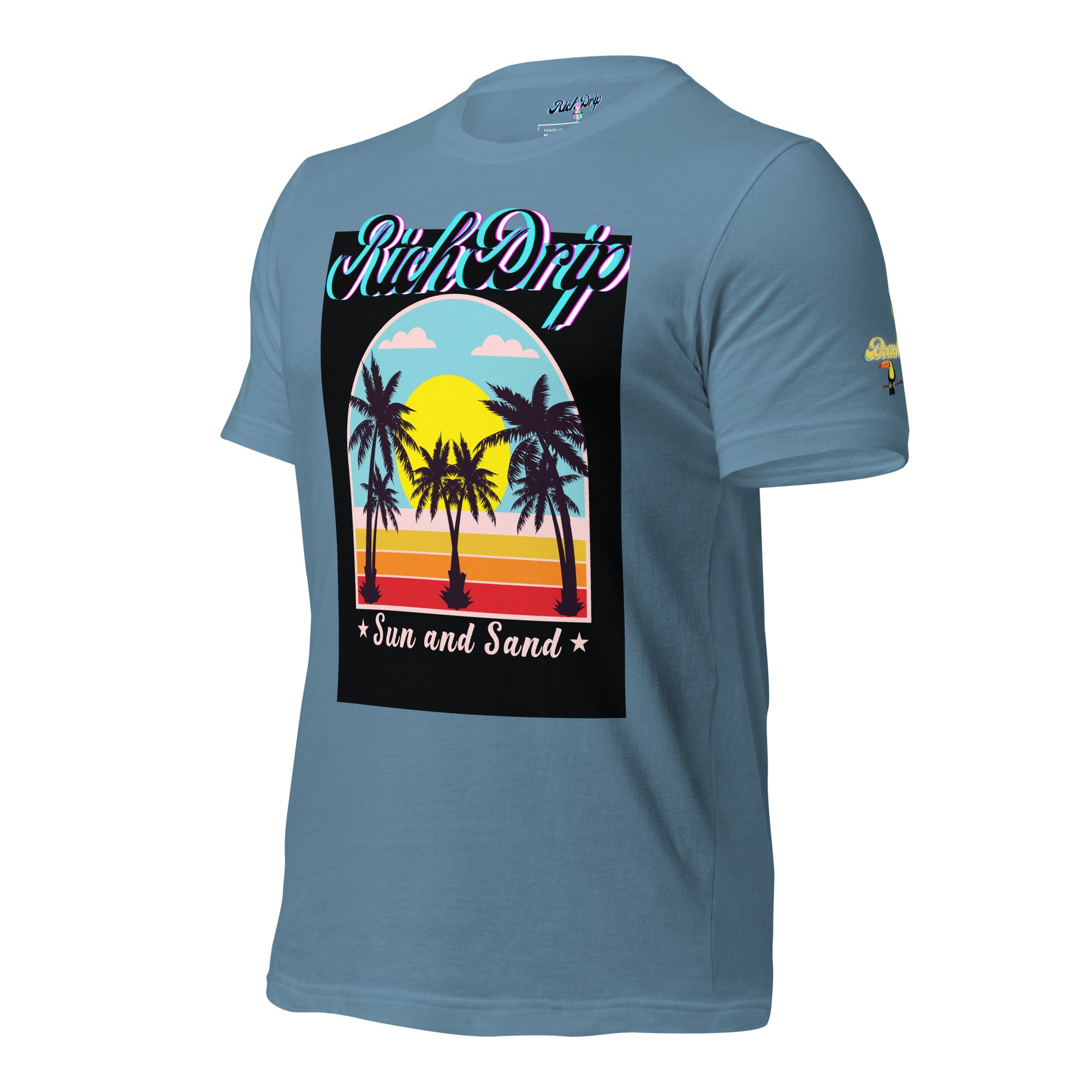 Rich Drip RR Golden Beach Sun and Sand - Unisex t-shirt