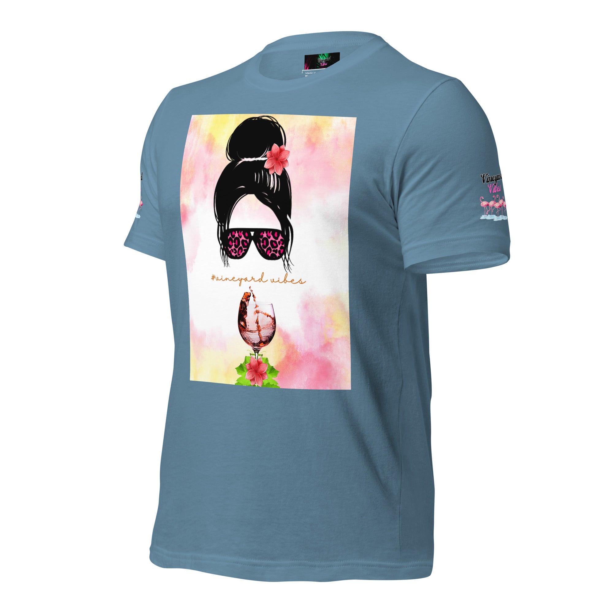 Vineyard Vibes Water Colors Pastel - Unisex t-shirt