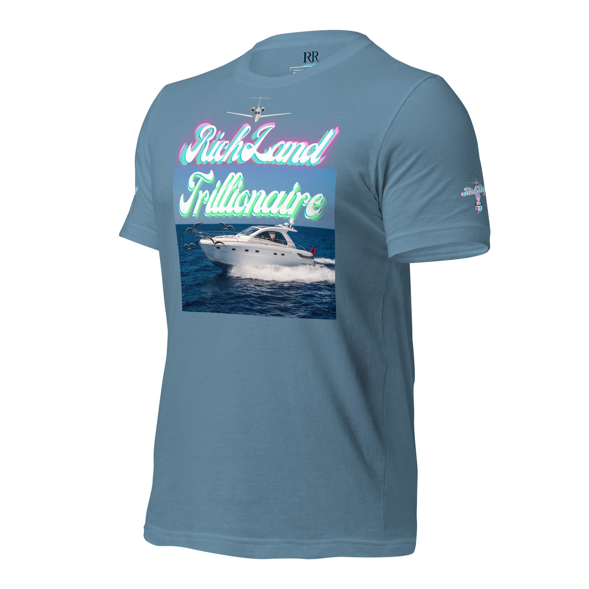 Rich Drip Rich Land Trillionaire Work Hard Play Hard 24/7 - Unisex t-shirt