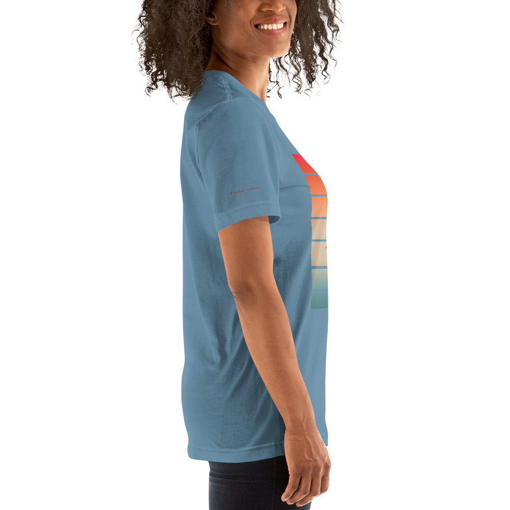 Rich Vibes Vitamin Sea - Unisex Staple T-Shirt | Bella + Canvas 3001 Pastel