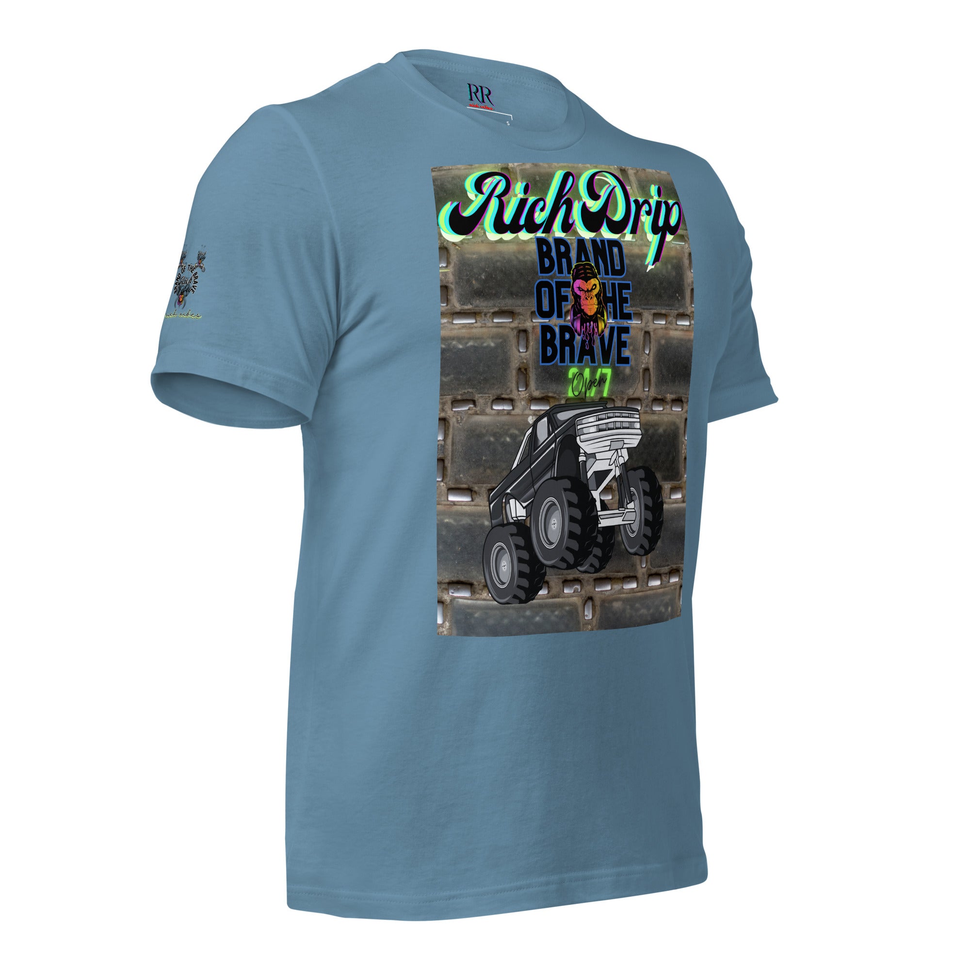 Rich Drip RV Brand Of The Brave 24/7 Monster Truck - Unisex t-shirt