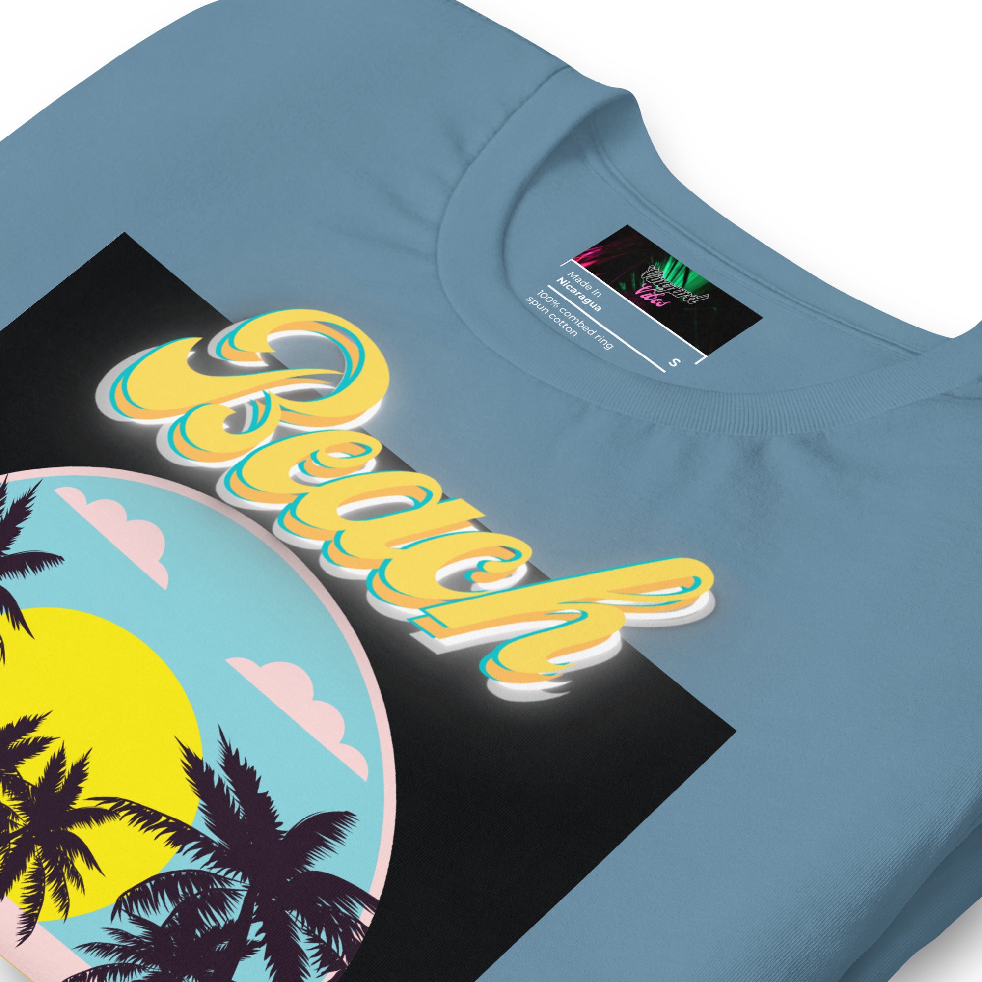 Vineyard Vibes Golden Beach Sun and Sand - Pastel Unisex t-shirt