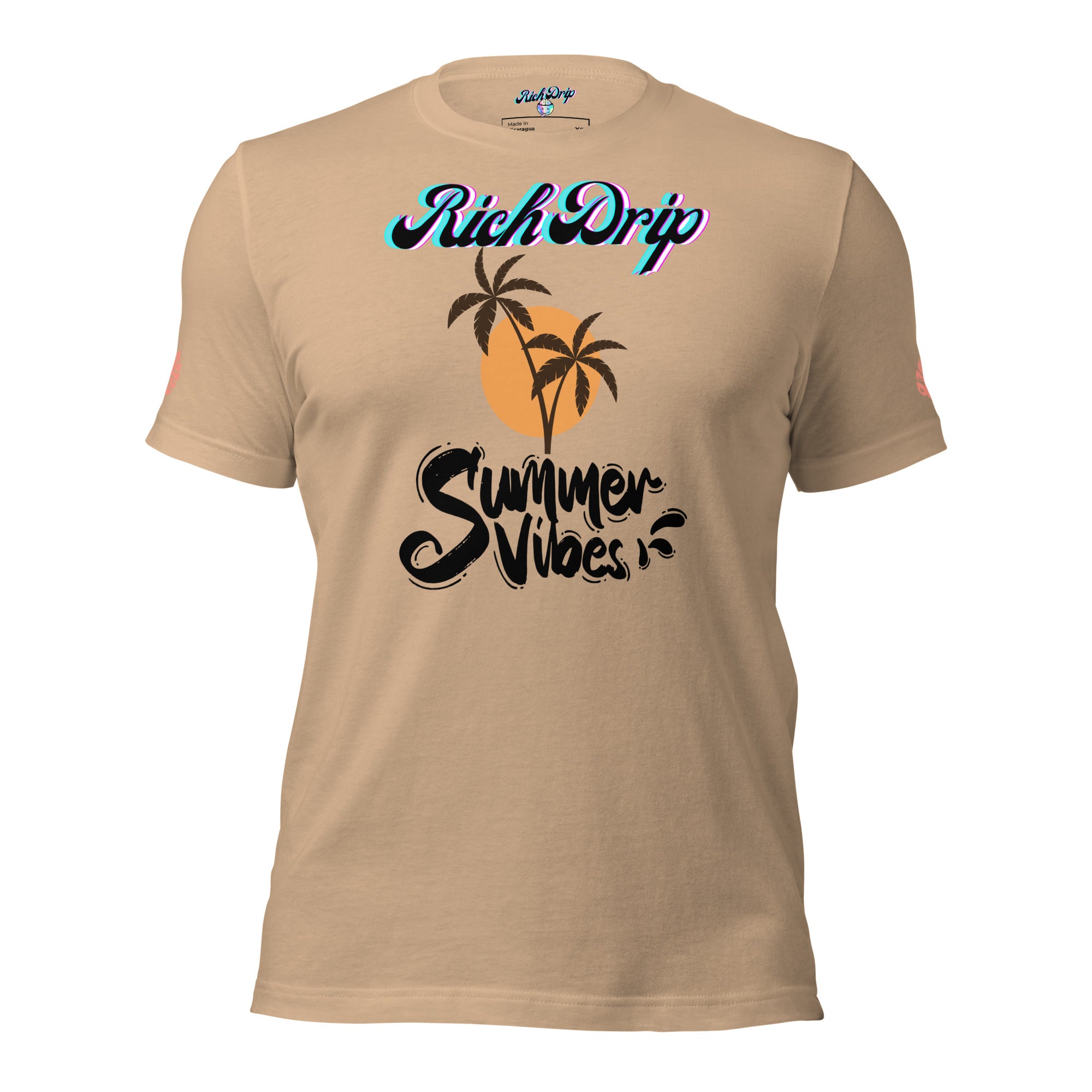 Rich Drip Summer Vibes Logo "Enjoy Every Moment" - Unisex t-shirt