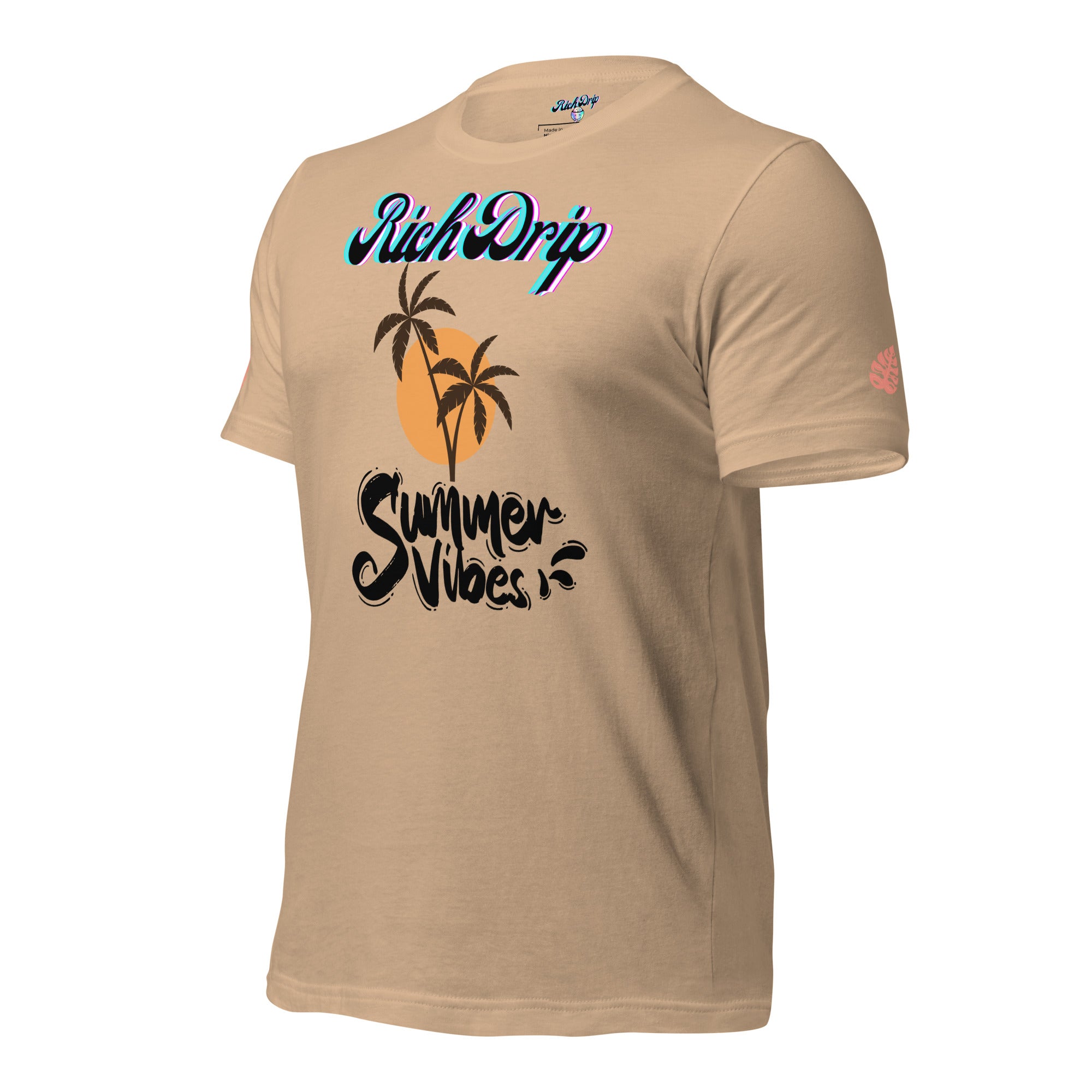 Rich Drip Summer Vibes Logo "Enjoy Every Moment" - Unisex t-shirt