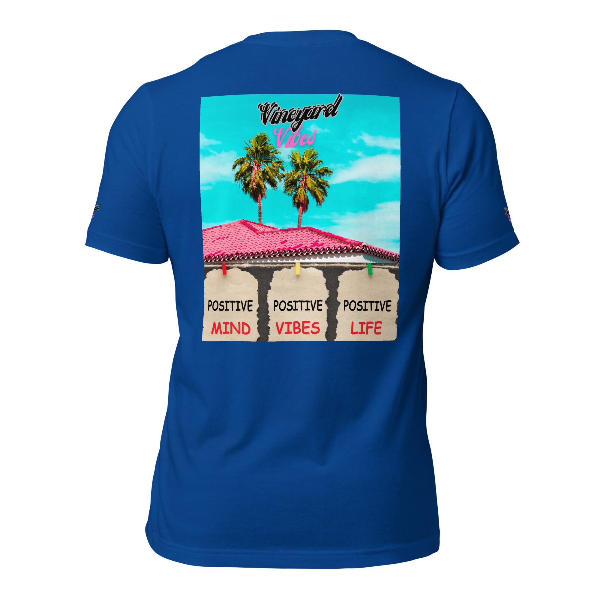 Vineyard Vibes Green Leaf Good Vibes Unisex t-shirt