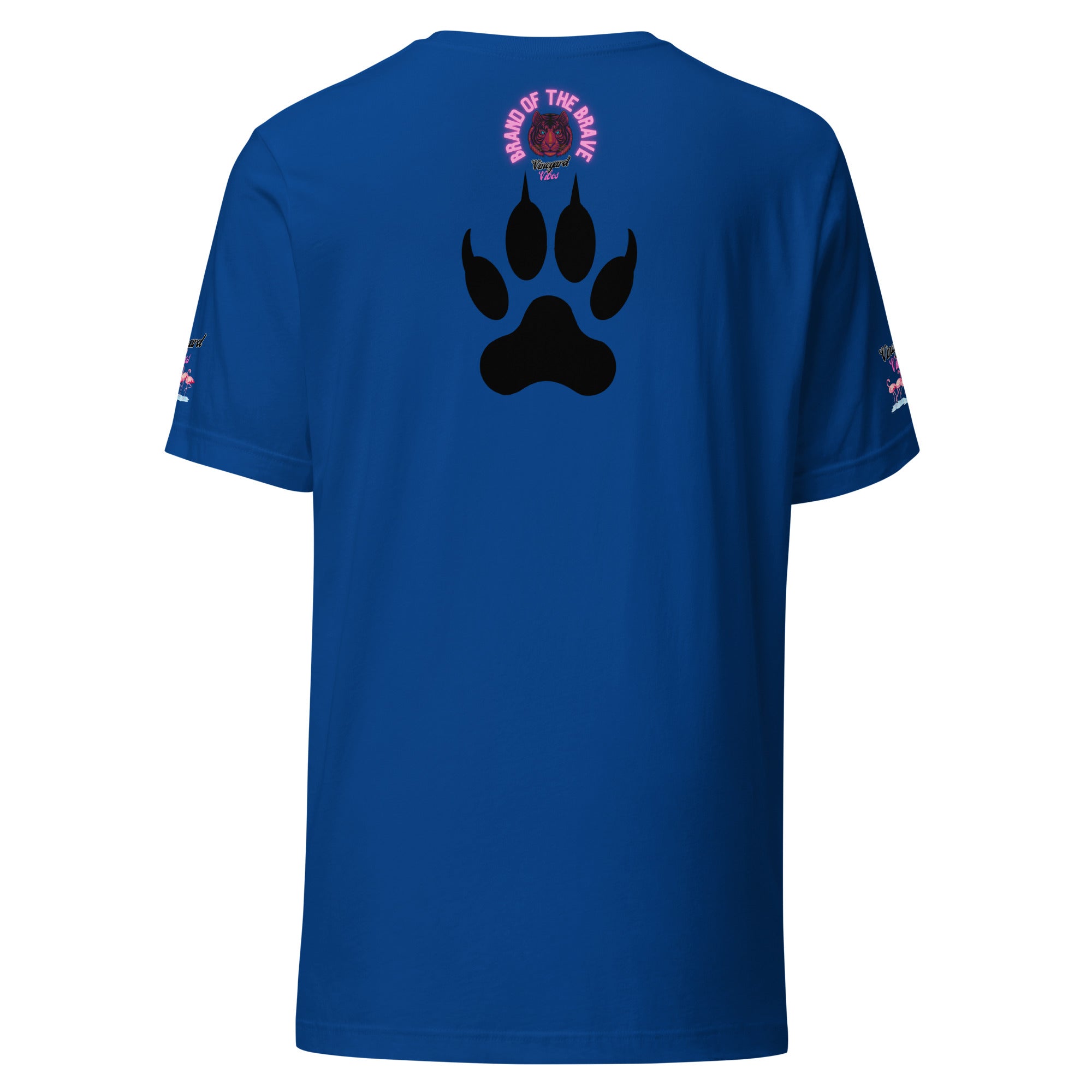 Vineyard Vibes Brand Of The Brave Pink Tiger - Unisex t-shirt