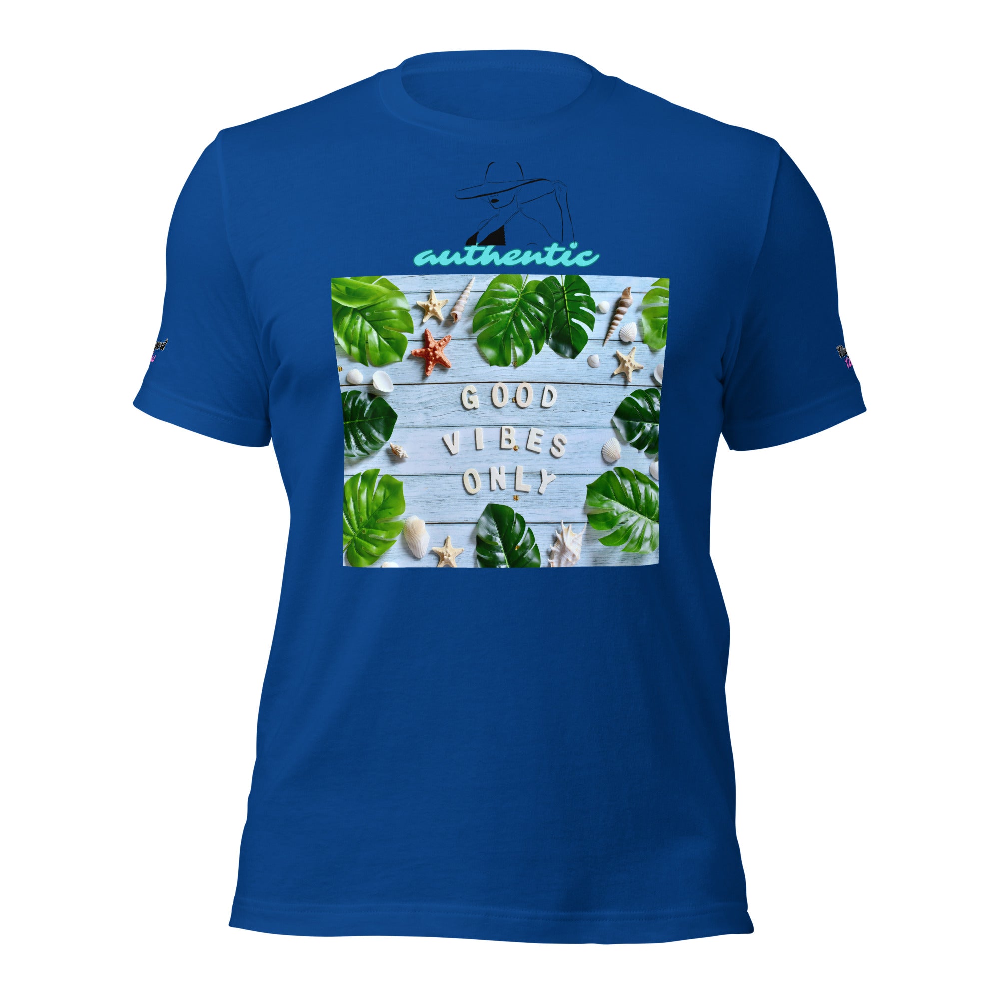 Vineyard Vibes Green Leaf Good Vibes Unisex t-shirt
