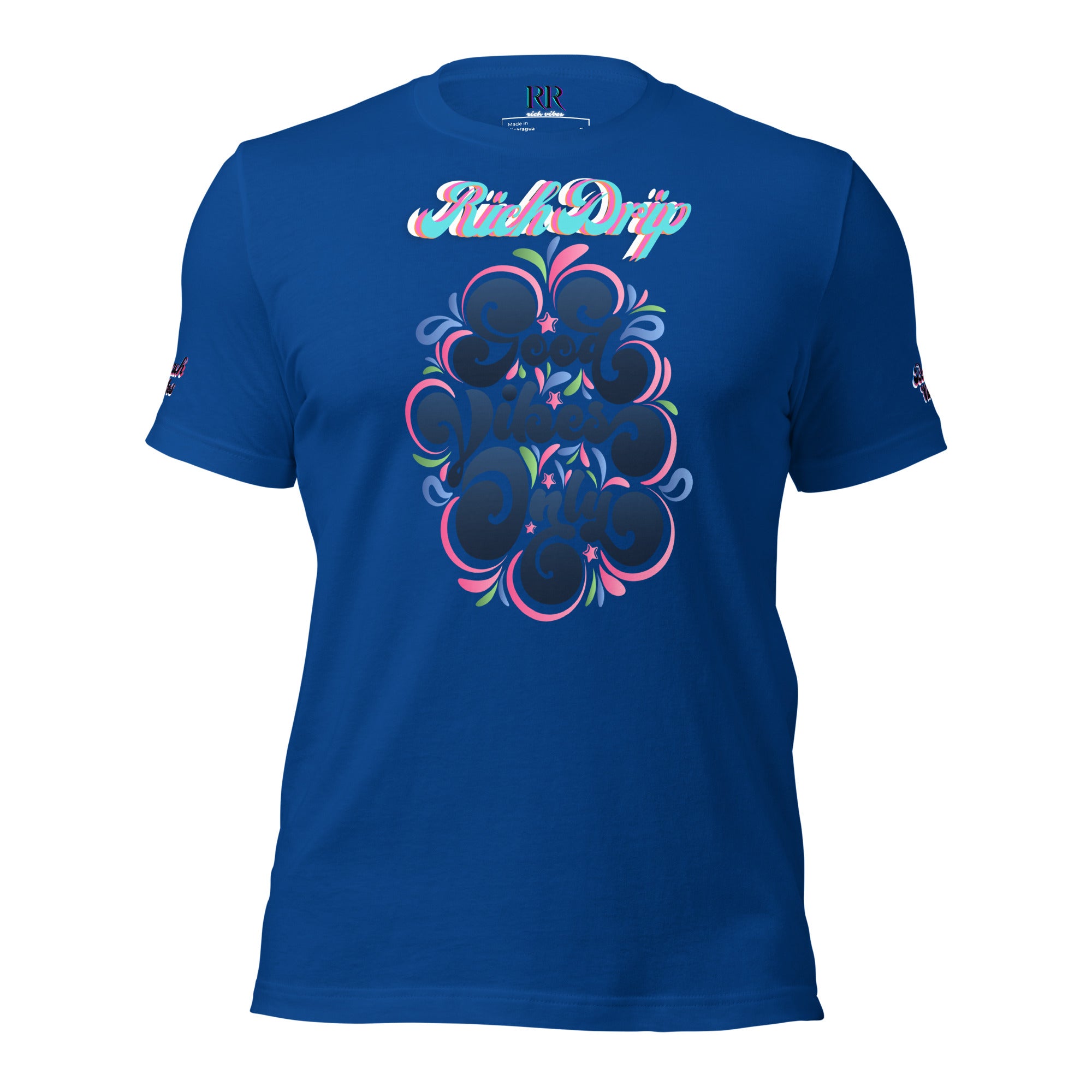 Rich Drip Good Vibes Only Blurple - Unisex t-shirt