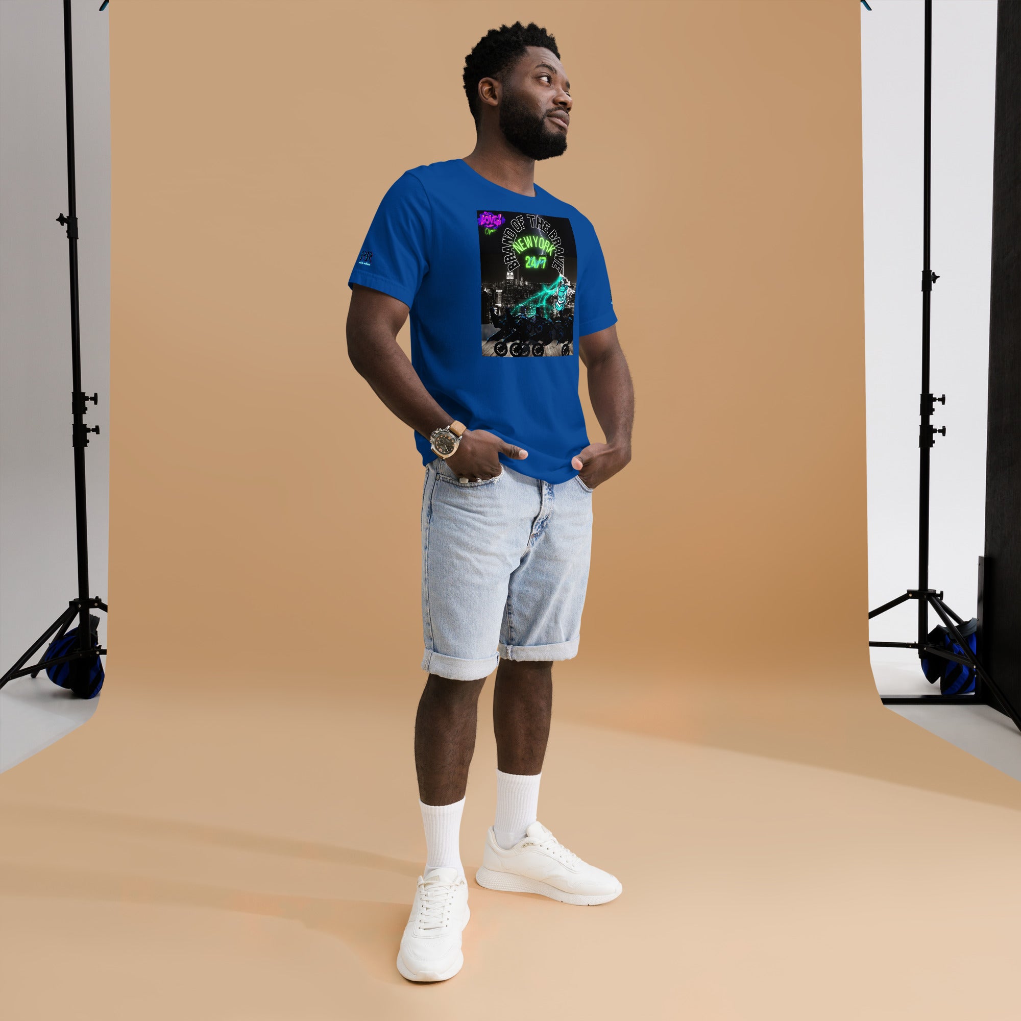 Rich Drip Brand Of The Brave NYC 24/7 - Unisex t-shirt