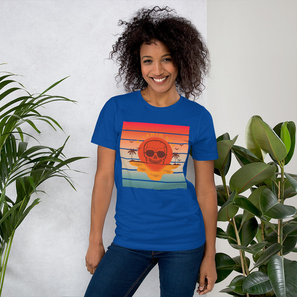 Rich Vibes Vitamin Sea Royal Blue - Unisex Staple T-Shirt | Bella + Canvas 3001