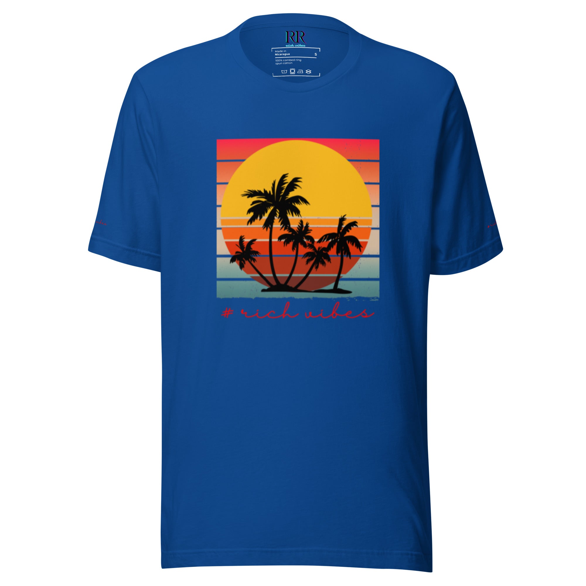 RV5 Sunset Squared Circle - Unisex Staple T-Shirt | Bella + Canvas 3001