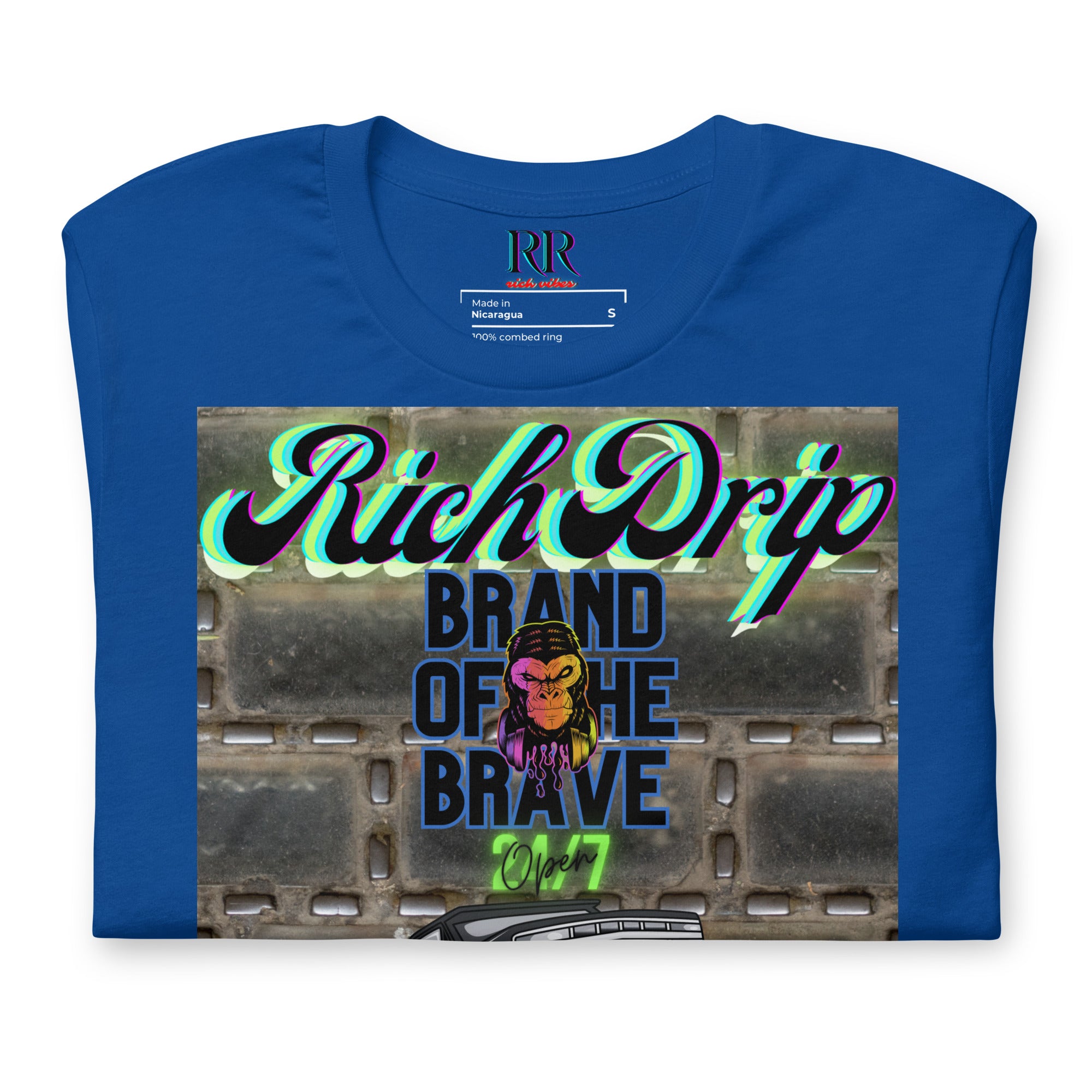 Rich Drip RV Brand Of The Brave 24/7 Monster Truck - Unisex t-shirt