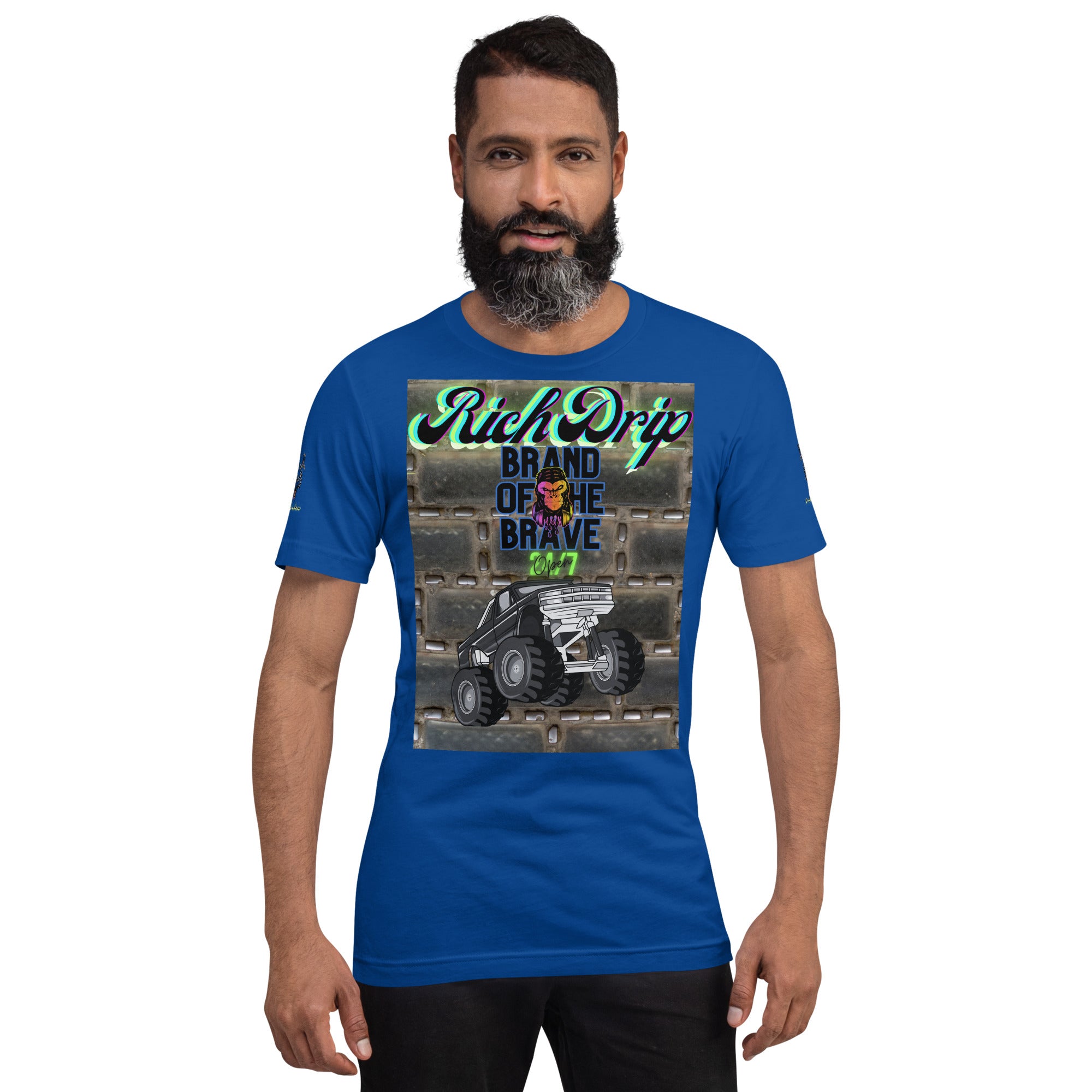 Rich Drip RV Brand Of The Brave 24/7 Monster Truck - Unisex t-shirt