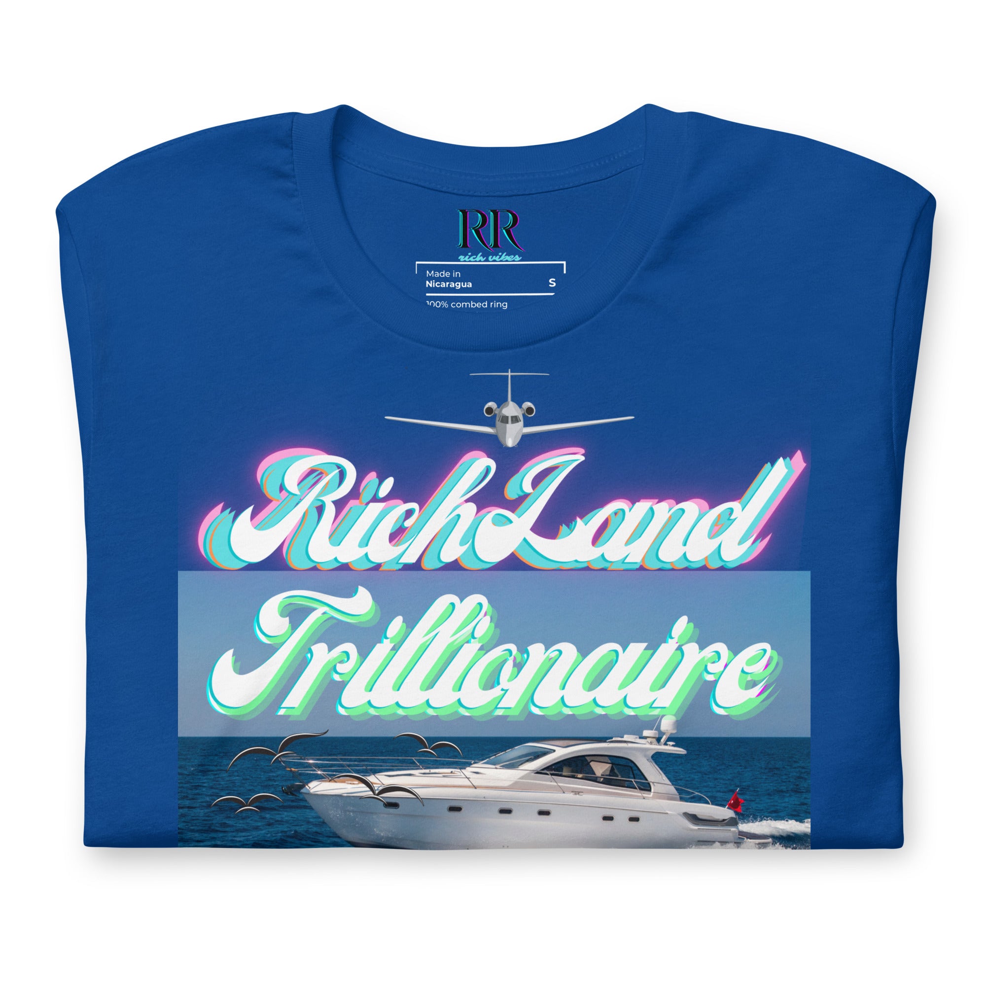 Rich Drip Rich Land Trillionaire Work Hard Play Hard 24/7 - Unisex t-shirt