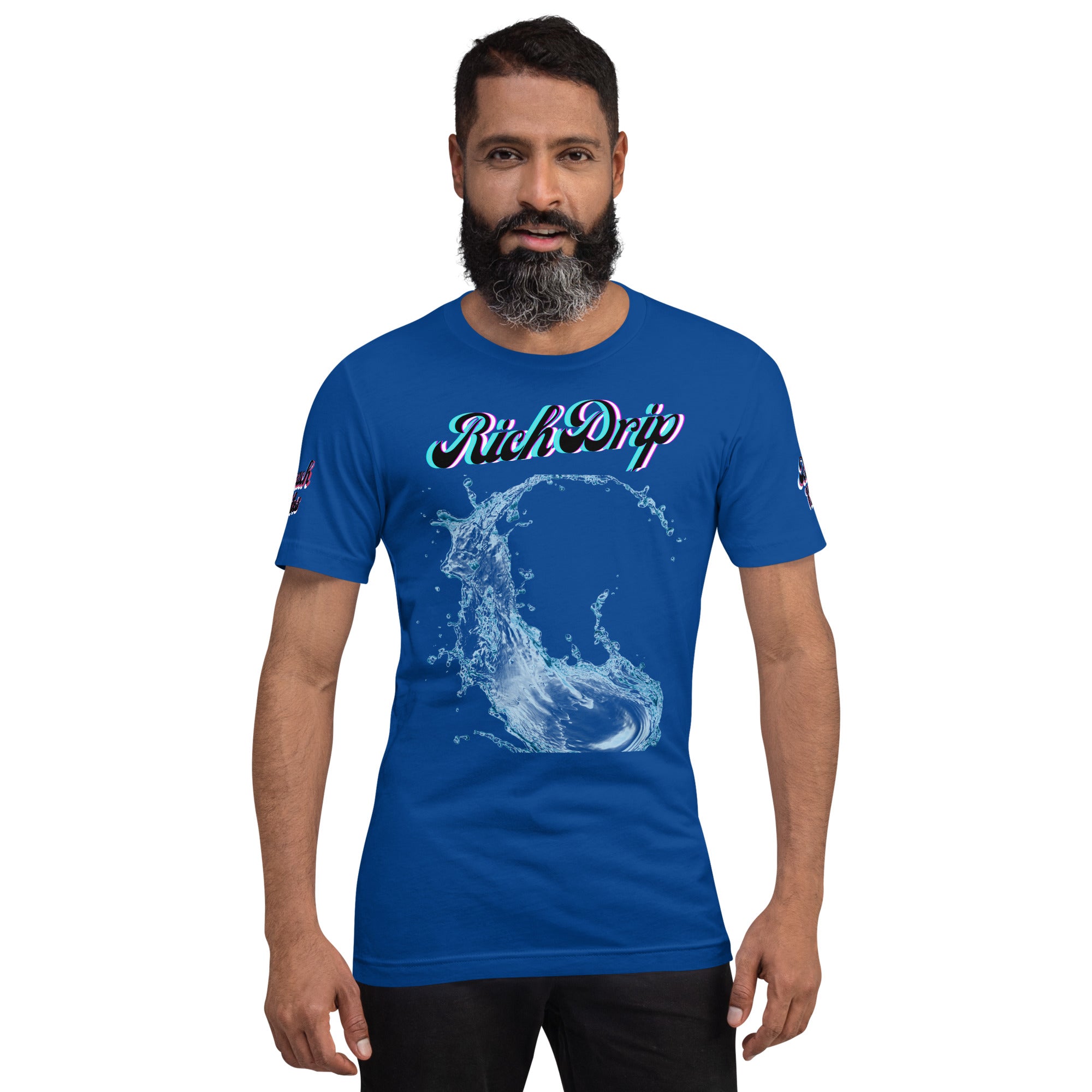 Rich Vibes RR Beach Rich Drip 2.0 - Unisex t-shirt