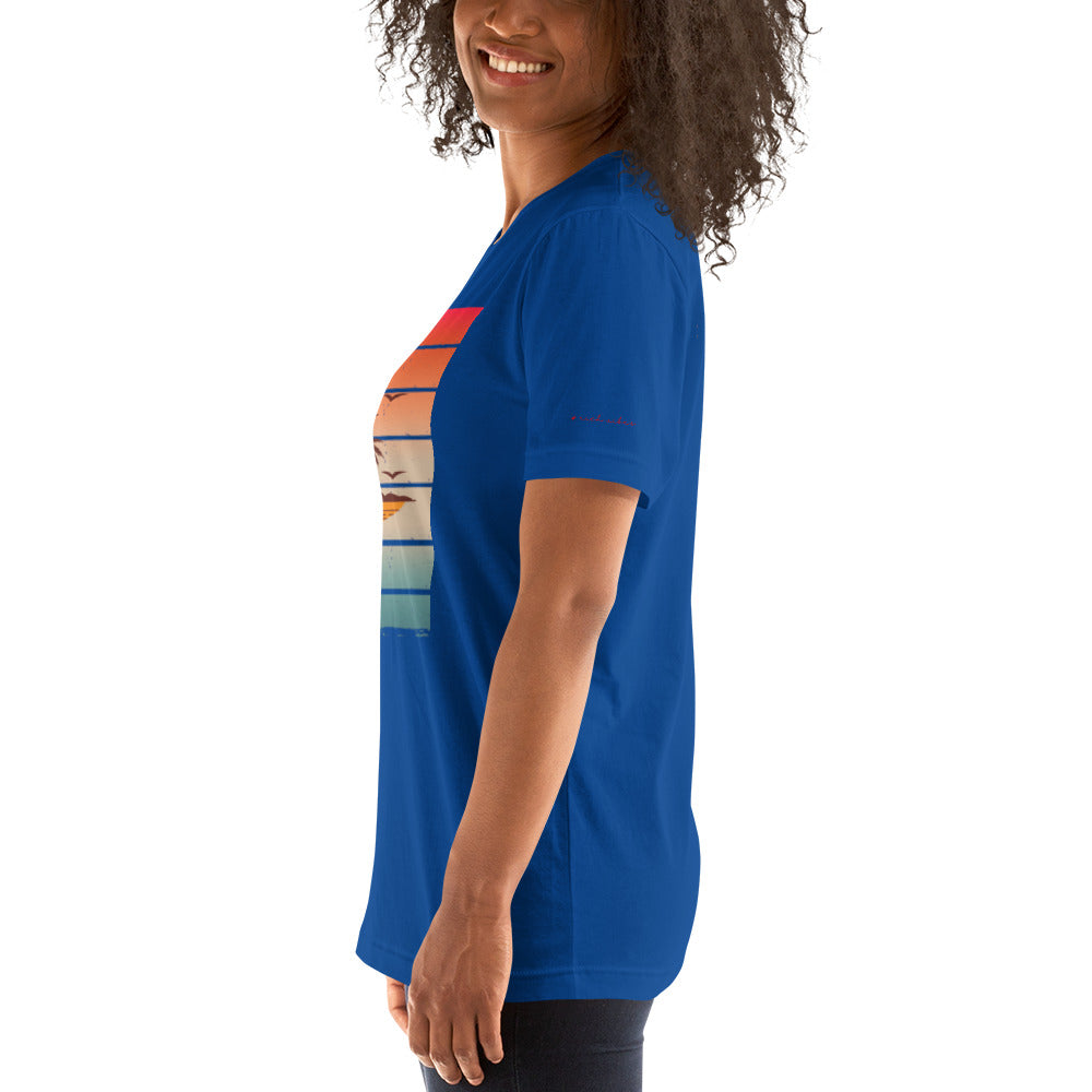 Rich Vibes Vitamin Sea Royal Blue - Unisex Staple T-Shirt | Bella + Canvas 3001
