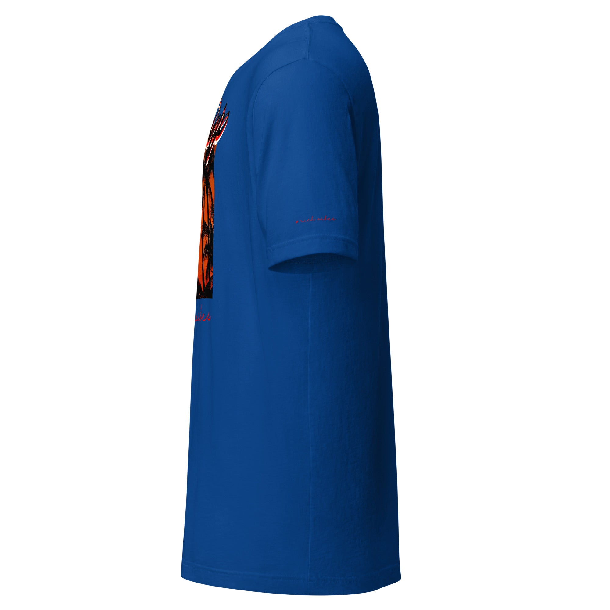 RV5 Red Sunset Squared Circle - Unisex Staple T-Shirt | Bella + Canvas 3001