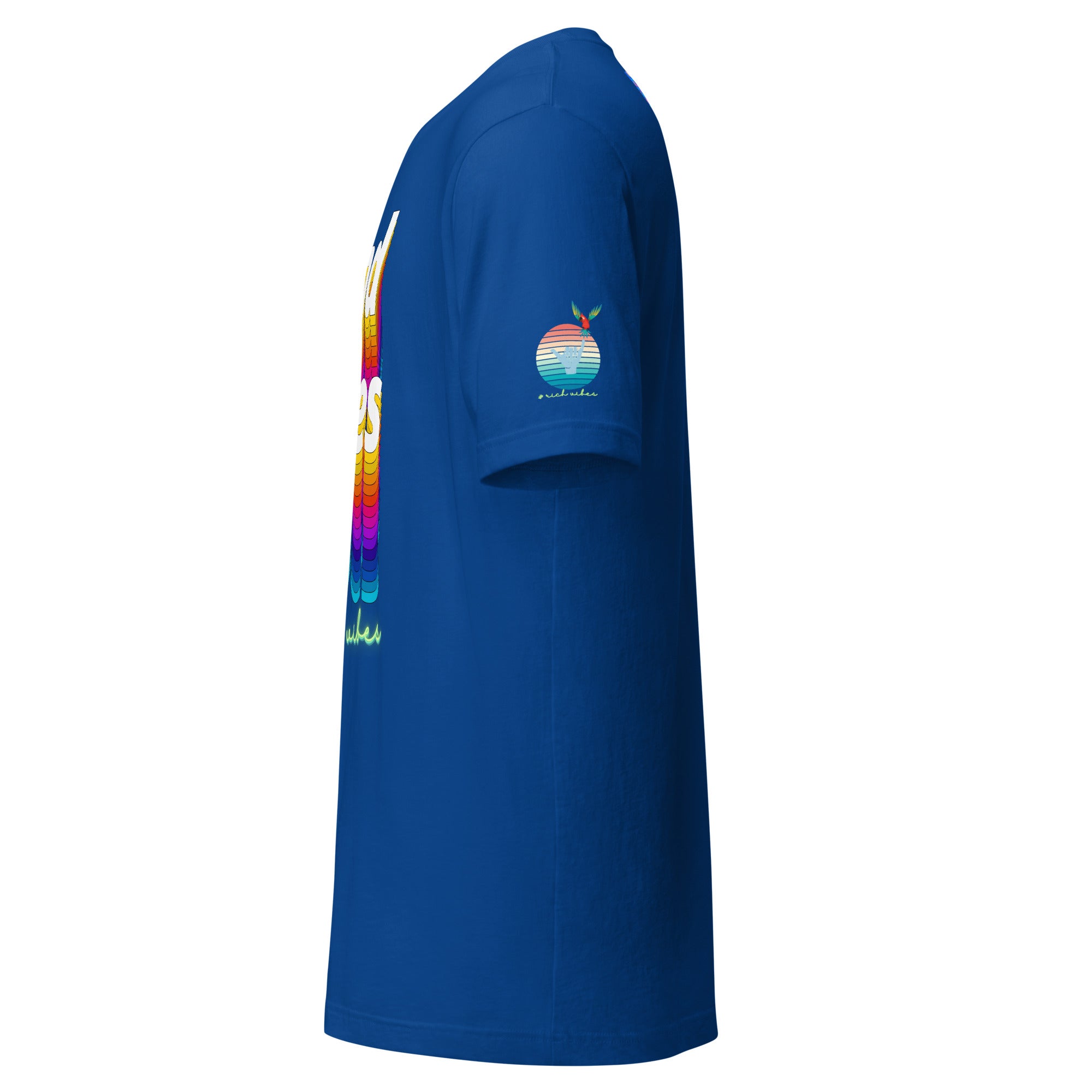 Rich Drip Good Vibes Multi Colored Circle 1.0 - Unisex t-shirt Royal Blue