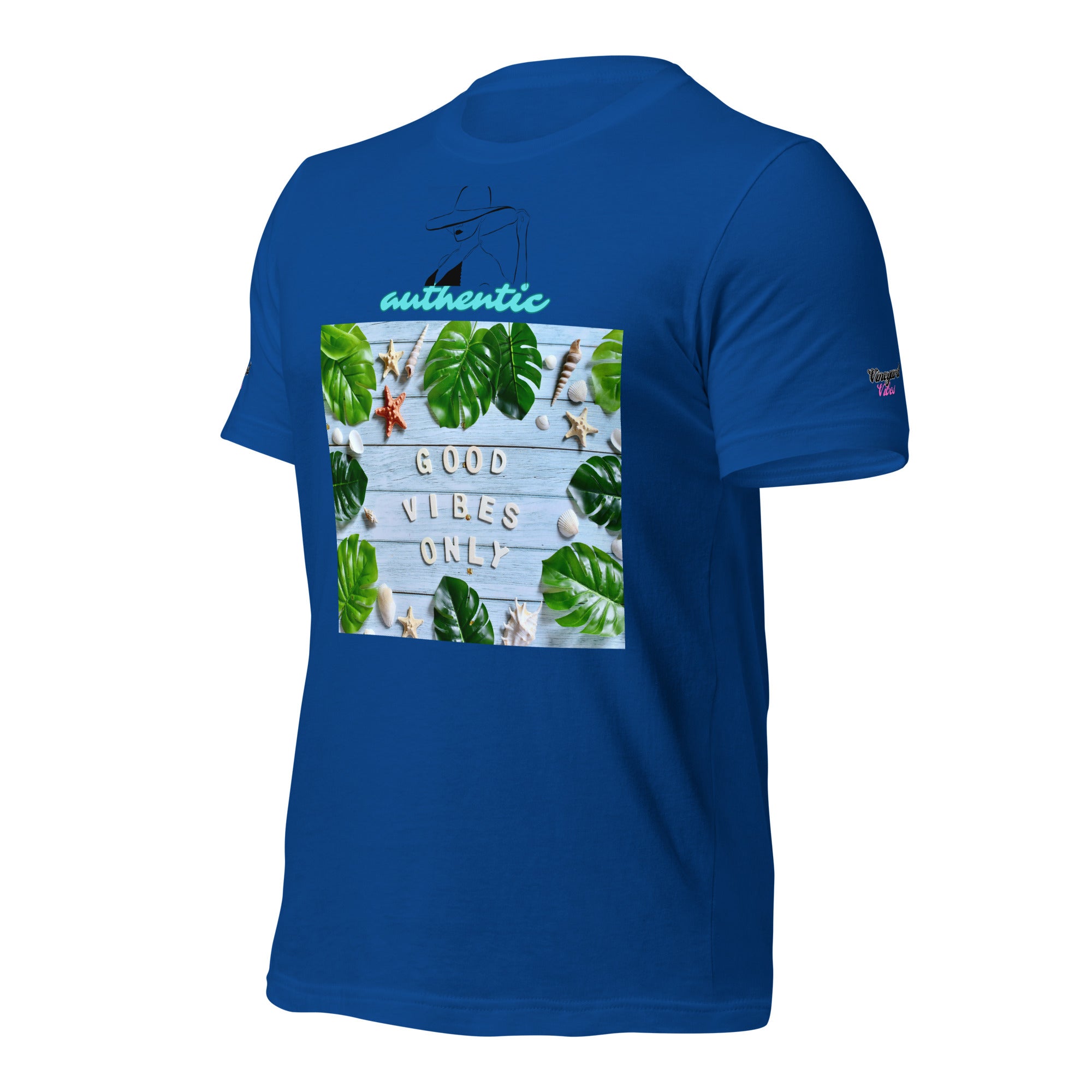 Vineyard Vibes Green Leaf Good Vibes Unisex t-shirt