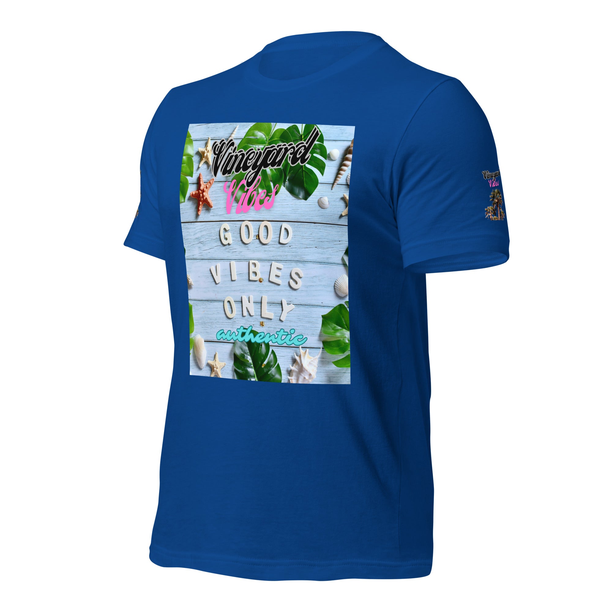 Vineyard Vibes Green Leaf Good Vibes 1.0 - Unisex t-shirt