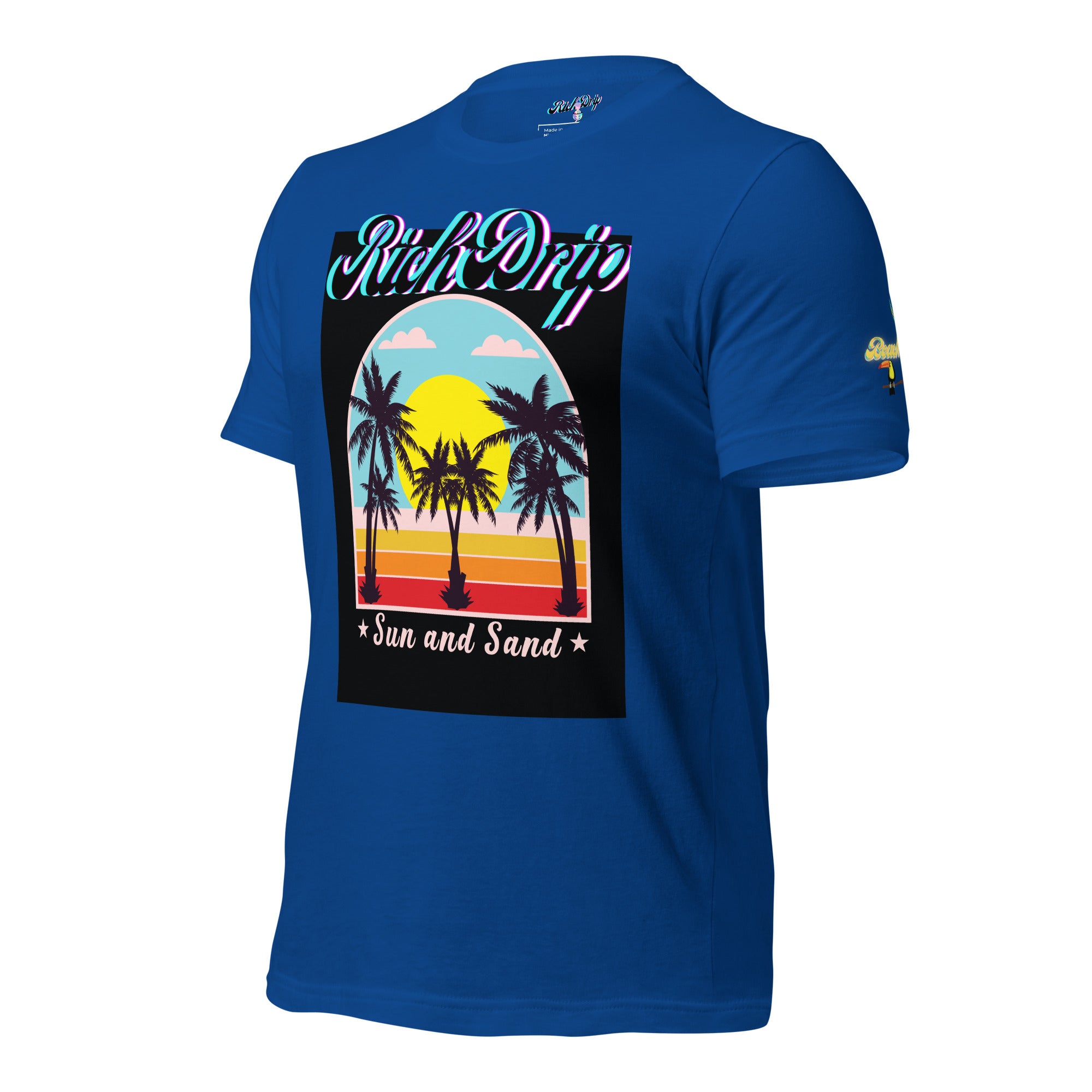 Rich Drip RR Golden Beach Sun and Sand - Unisex t-shirt