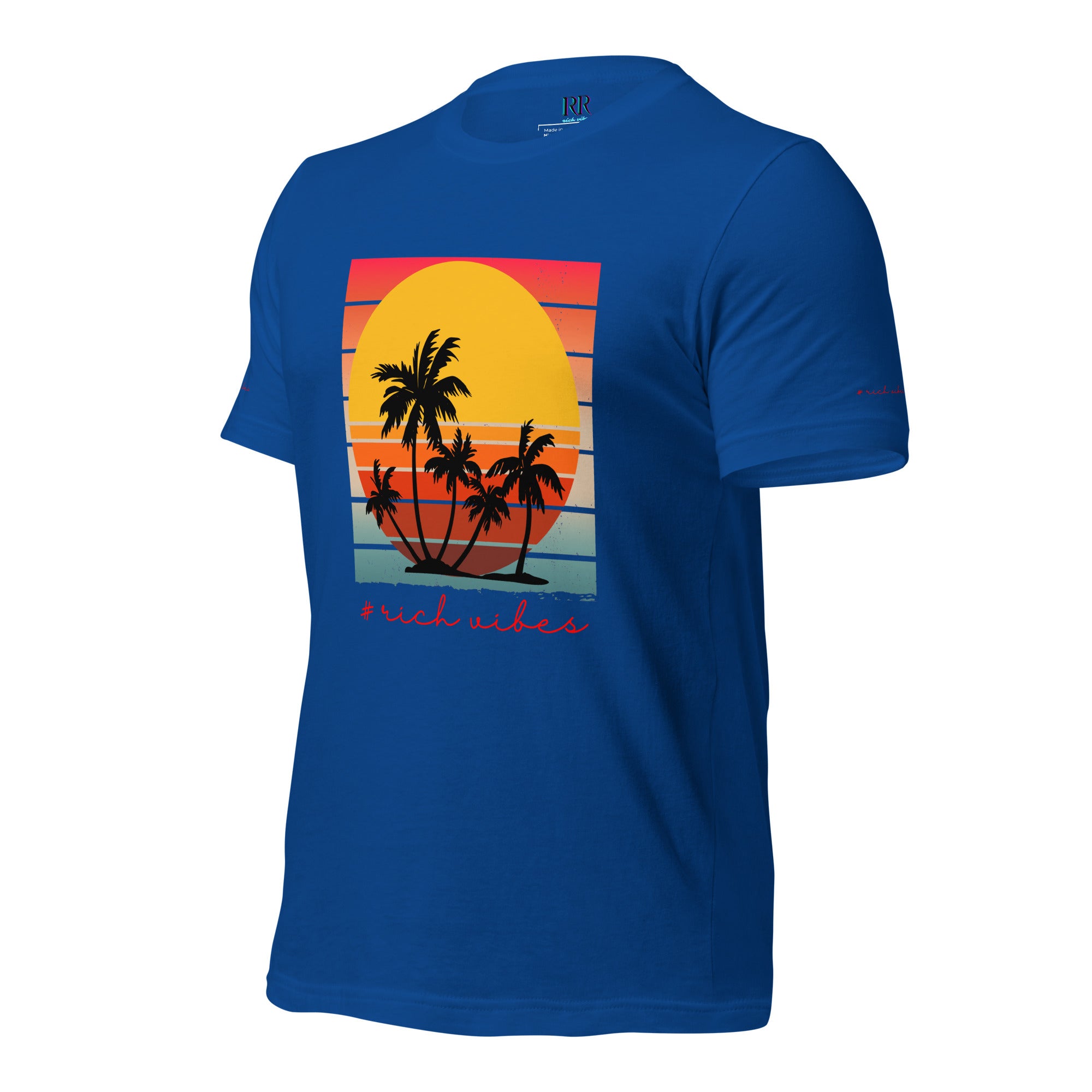RV5 Sunset Squared Circle - Unisex Staple T-Shirt | Bella + Canvas 3001