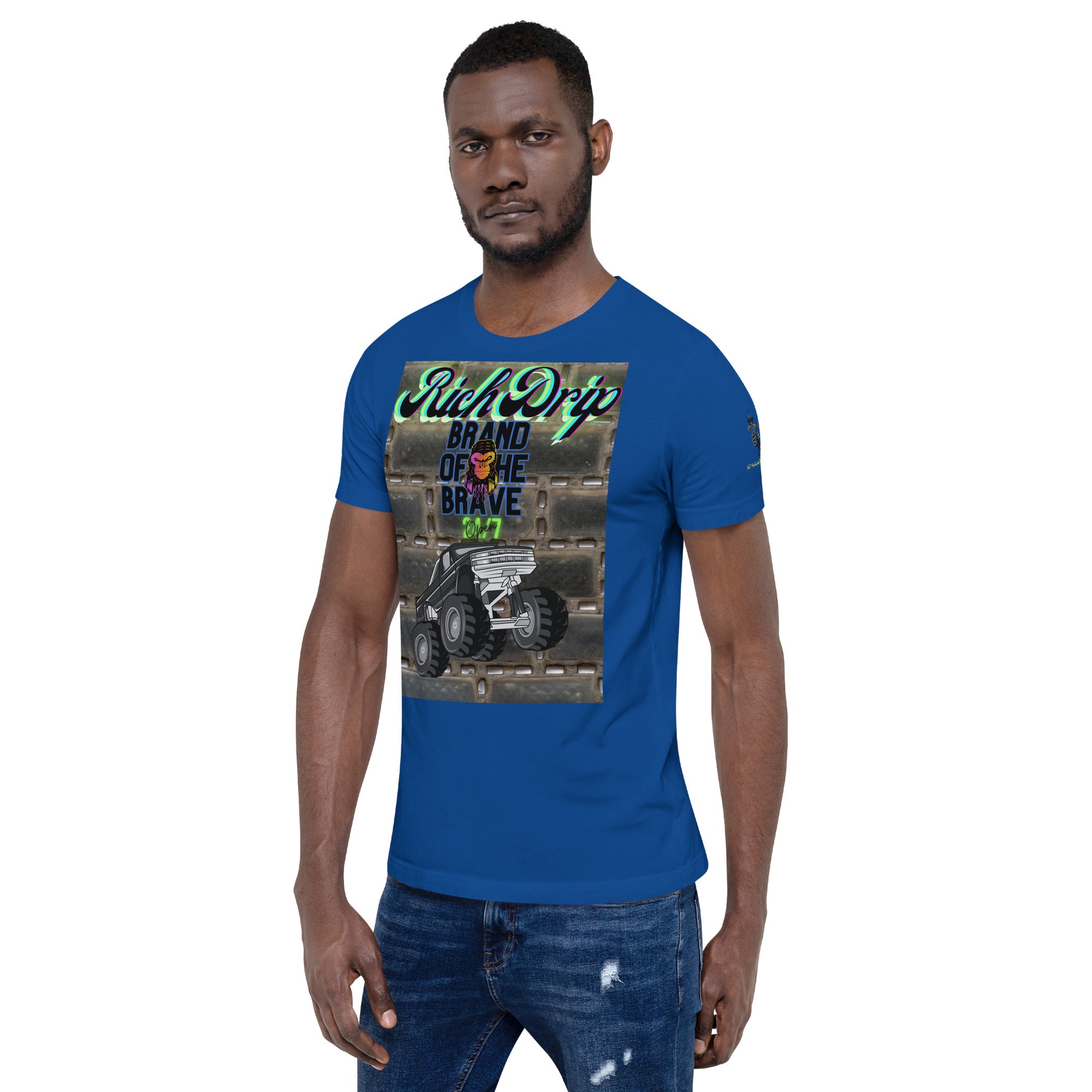 Rich Drip RV Brand Of The Brave 24/7 Monster Truck - Unisex t-shirt